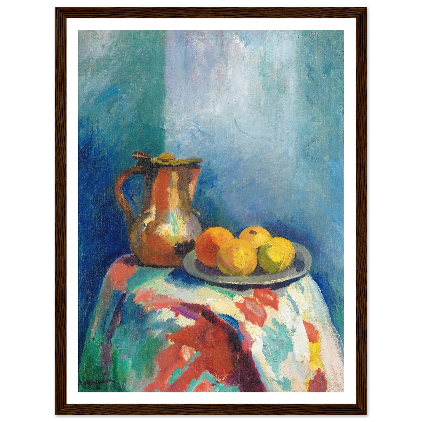 Nature Morte Au Pichet En Cuivre (circa 1902-03) Art Print | Henri Manguin-Quipham Collections