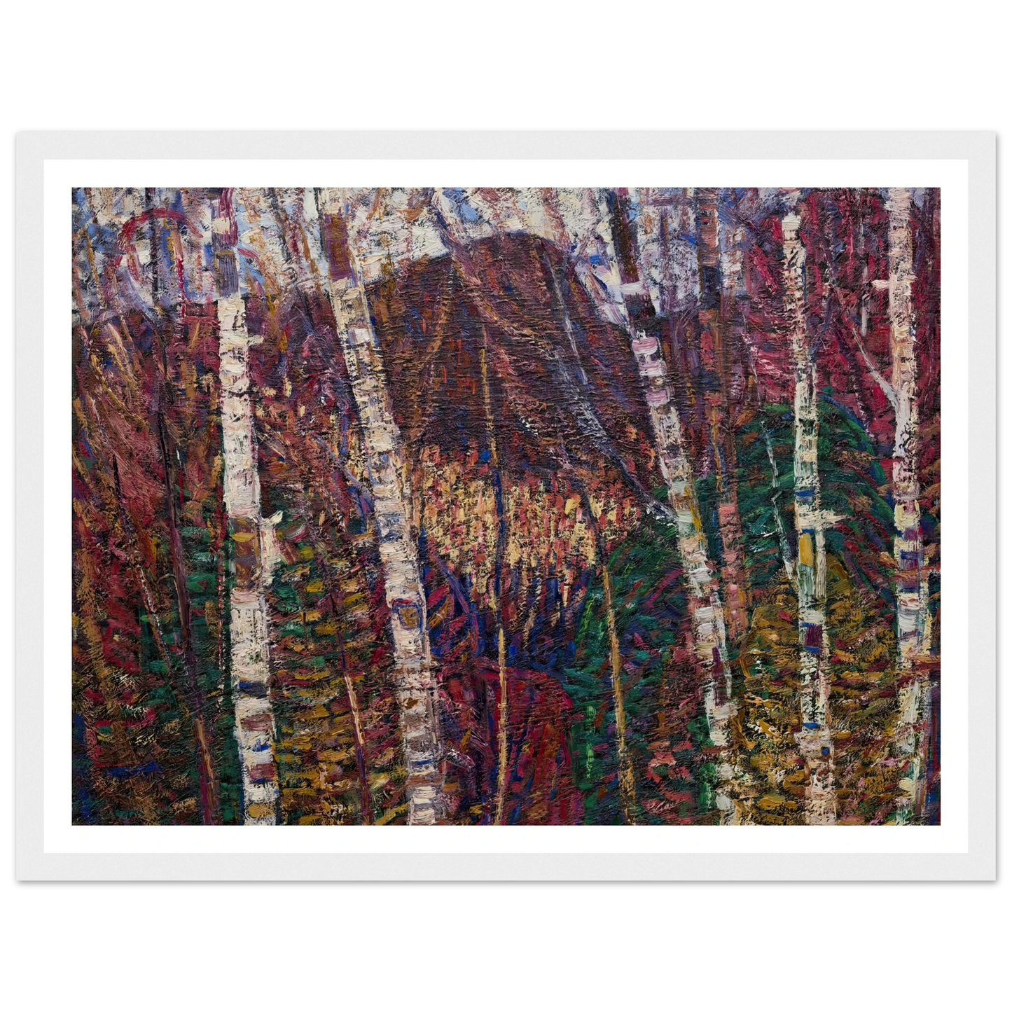 White Birches (c.1908) Art Print | Marsden Hartley-Quipham Collections