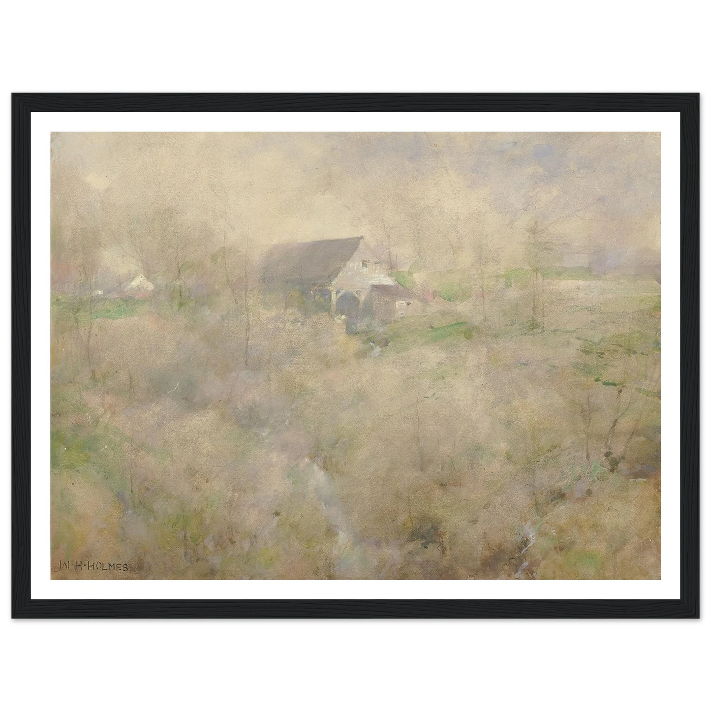 My Old Mill, Holmescroft, Near Rockville Art Print | William Henry Holmes-Quipham Collections