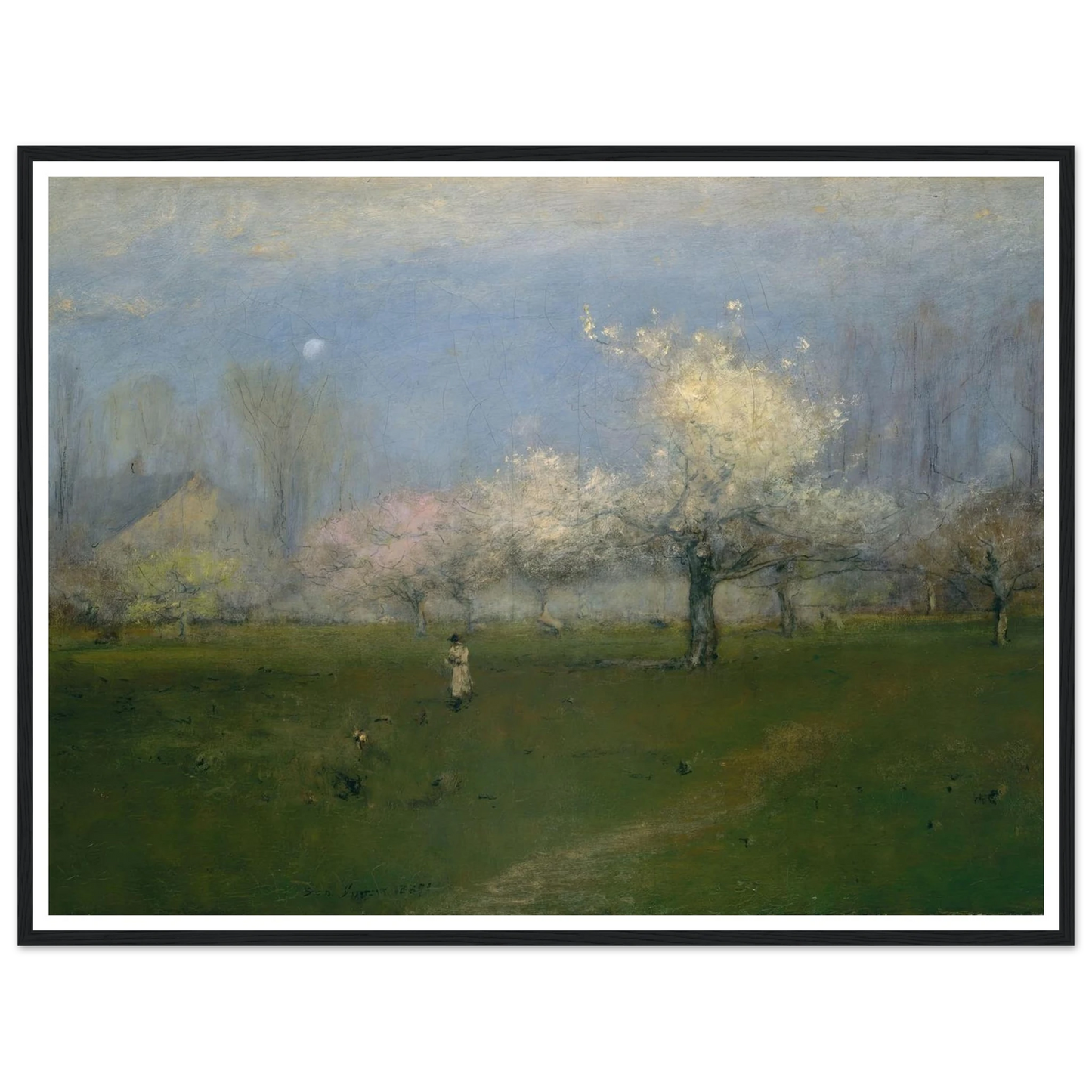 Spring Blossoms, Montclair, New Jersey (ca. 1891) Art Print | George Inness-Quipham Collections