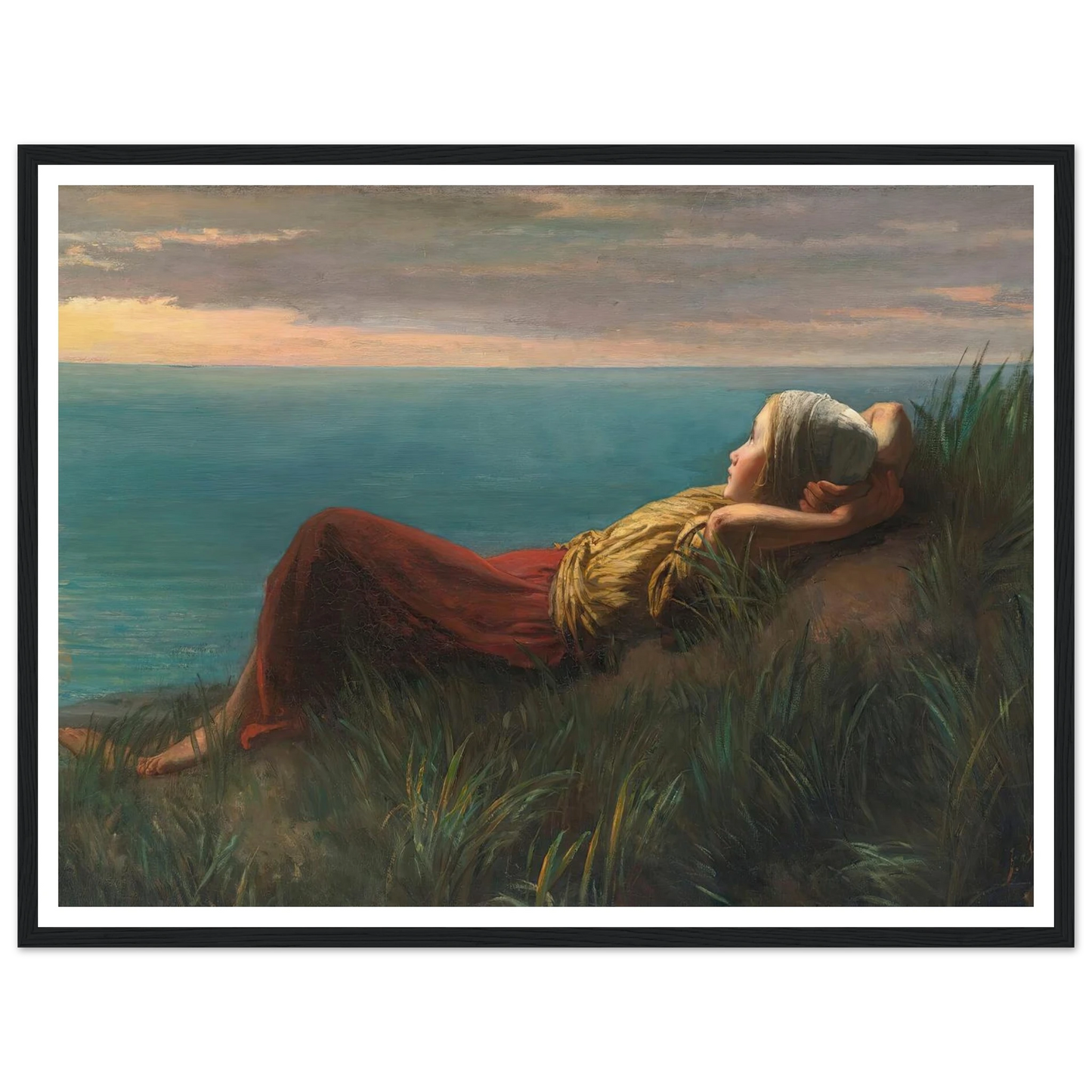 Dreams (Dolce Far Niente) Art Print | Jozef Israels-Quipham Collections