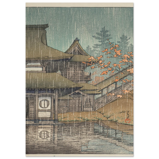 Sendai Yamanodera (Yamadera Temple, Sendai) (1933) Art Print | Kawase Hasui-Quipham Collections