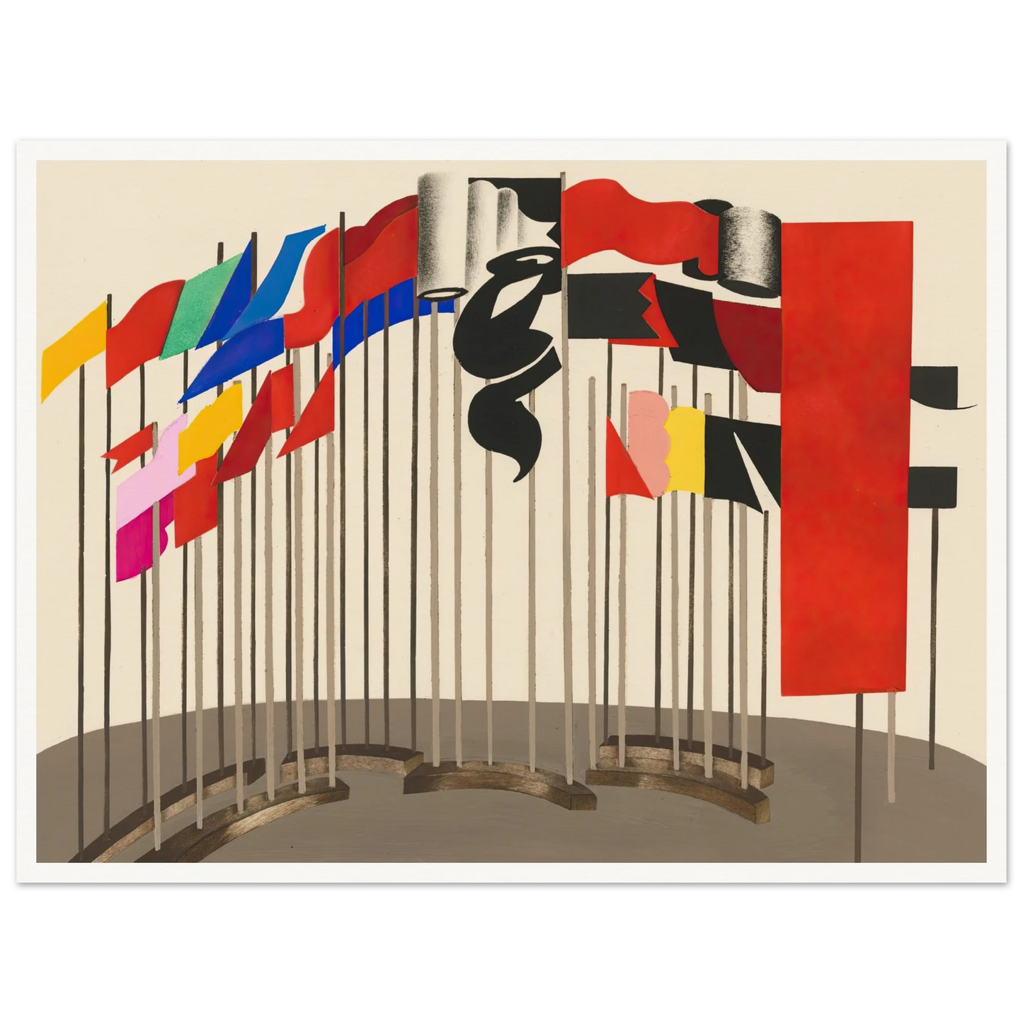 Maquettes dé Théatre 5 Art Print | Alexandra Exter-Quipham Collections