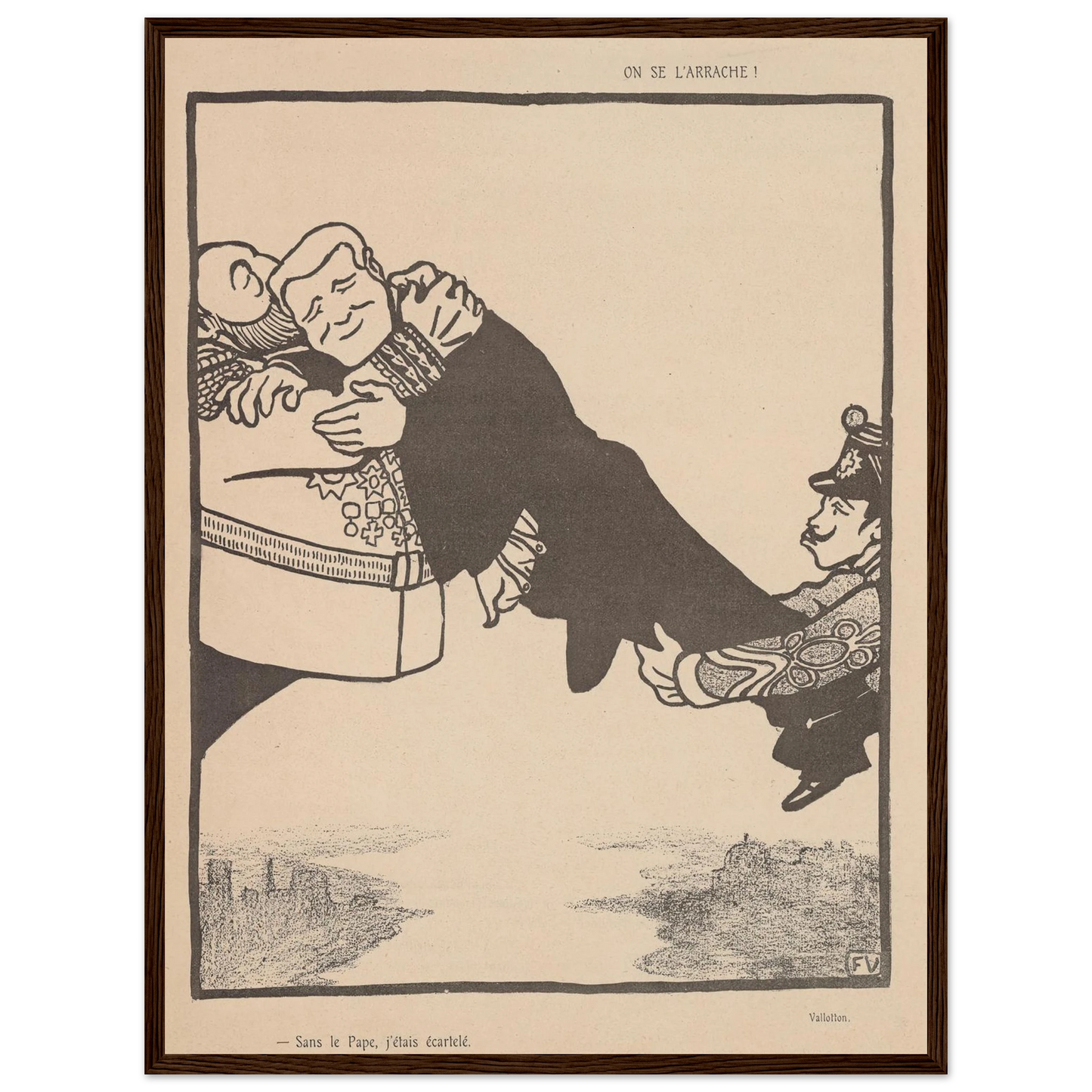 25 juillet 1903. Art Print | Felix Vallotton-Quipham Collections
