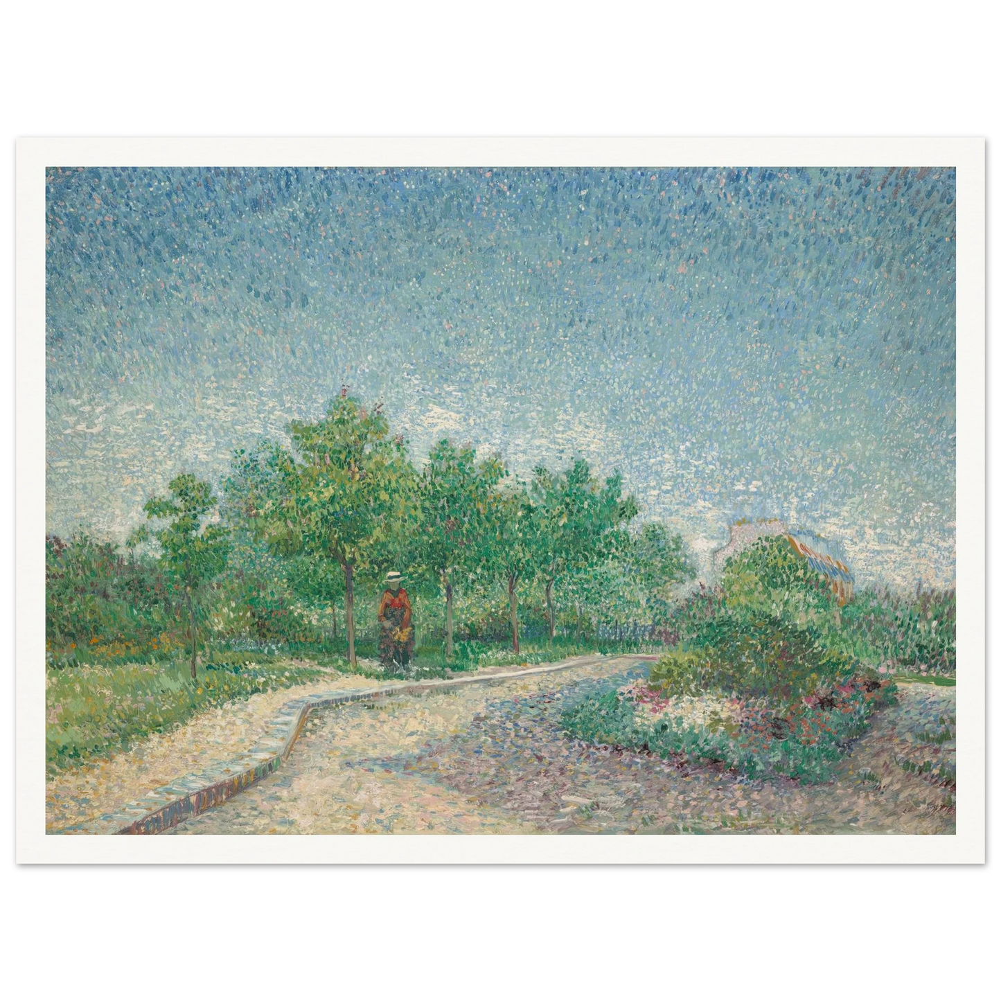 Square Saint-Pierre, Paris (1887) Art Print | Vincent van Gogh-Quipham Collections