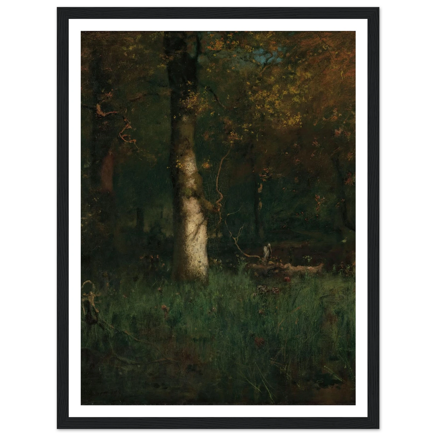 The Home of the Heron (1891) Art Print | George Inness-Quipham Collections