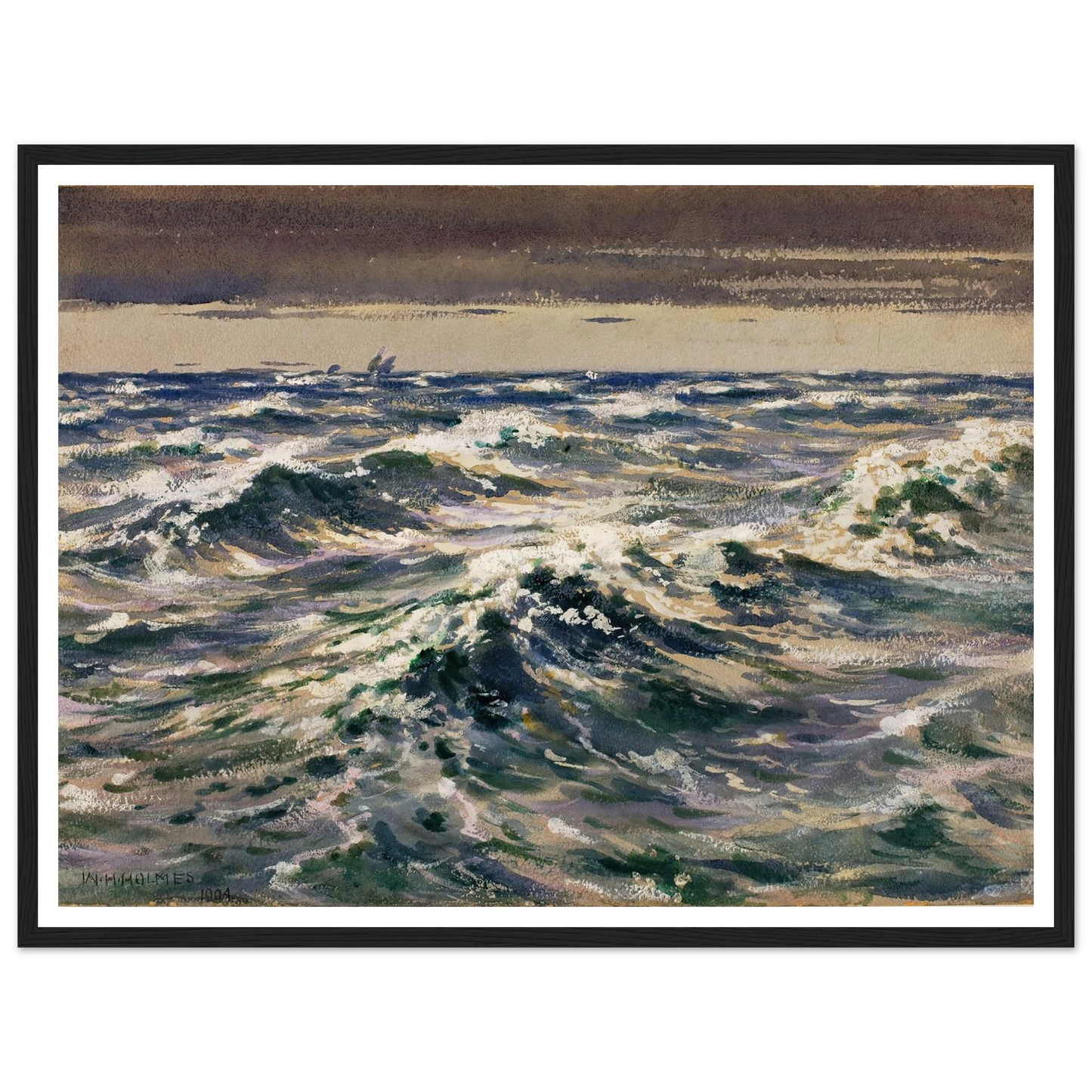 The Open Sea (1904) Art Print | William Henry Holmes-Quipham Collections