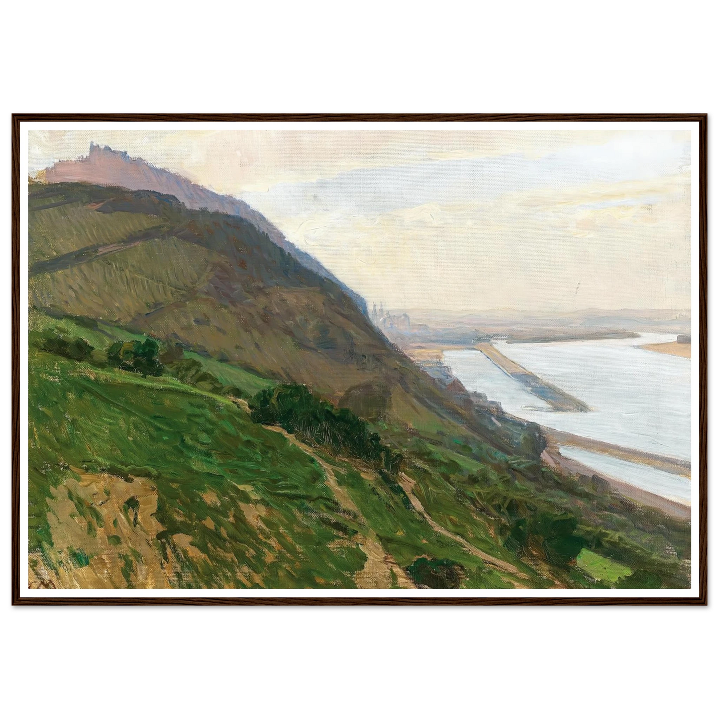 Donauansicht Art Print | Carl Moll-Quipham Collections