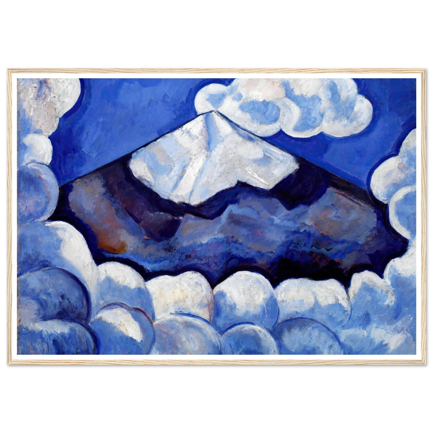 Popocatepetl, Spirited Morning– Mexico (1932) Art Print | Marsden Hartley-Quipham Collections