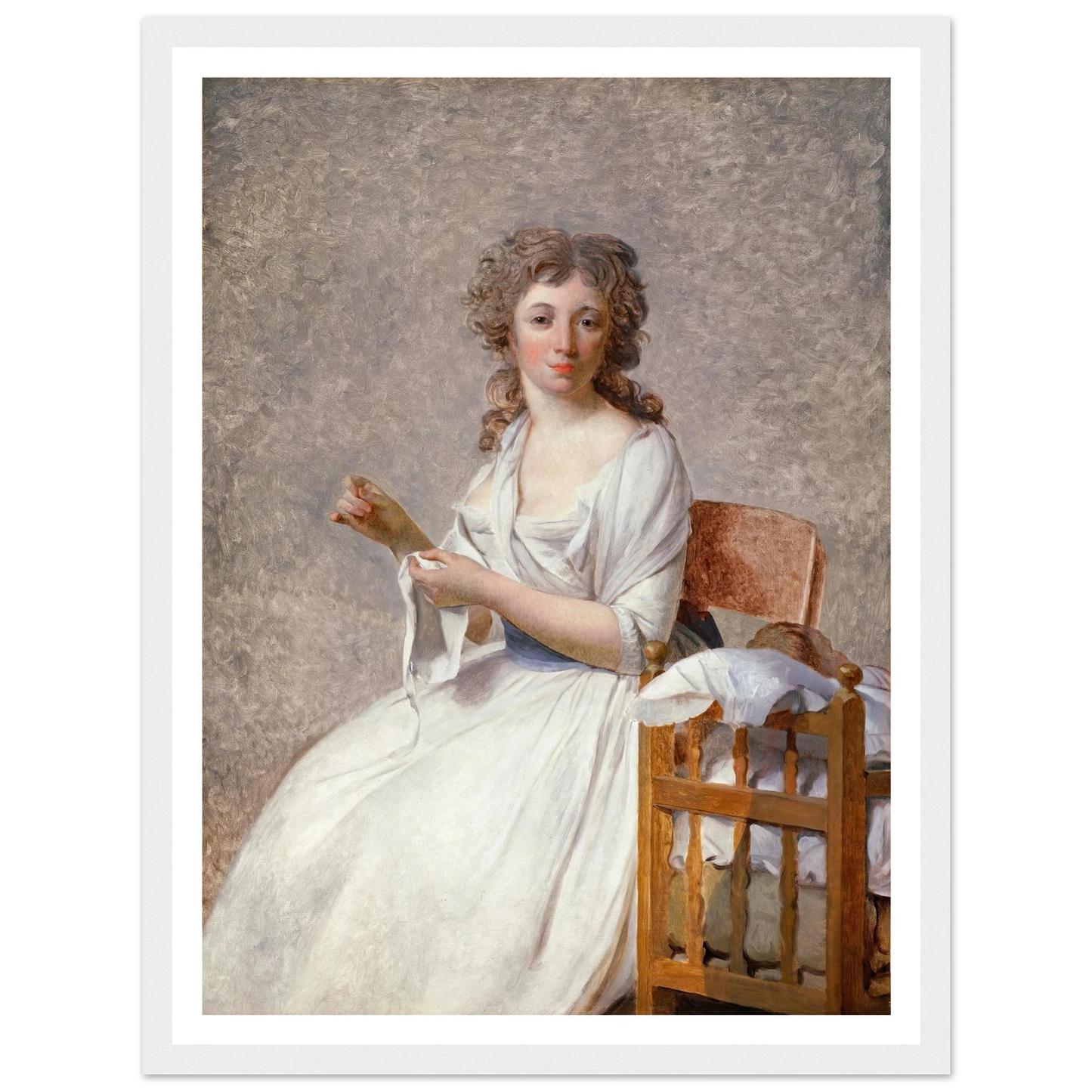 Madame de Pastoret and Her Son (1791) Art Print | Jacques Louis David-Quipham Collections