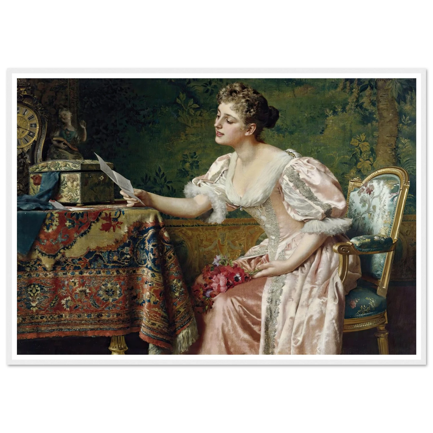 The Invitation (1897) Art Print | Wladyslaw Czachorski-Quipham Collections