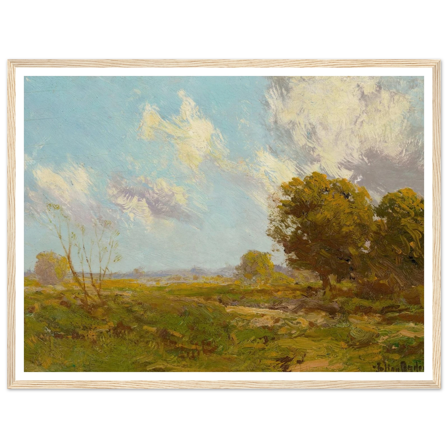 Late Afternoon (1909) Art Print | Julian Onderdonk-Quipham Collections
