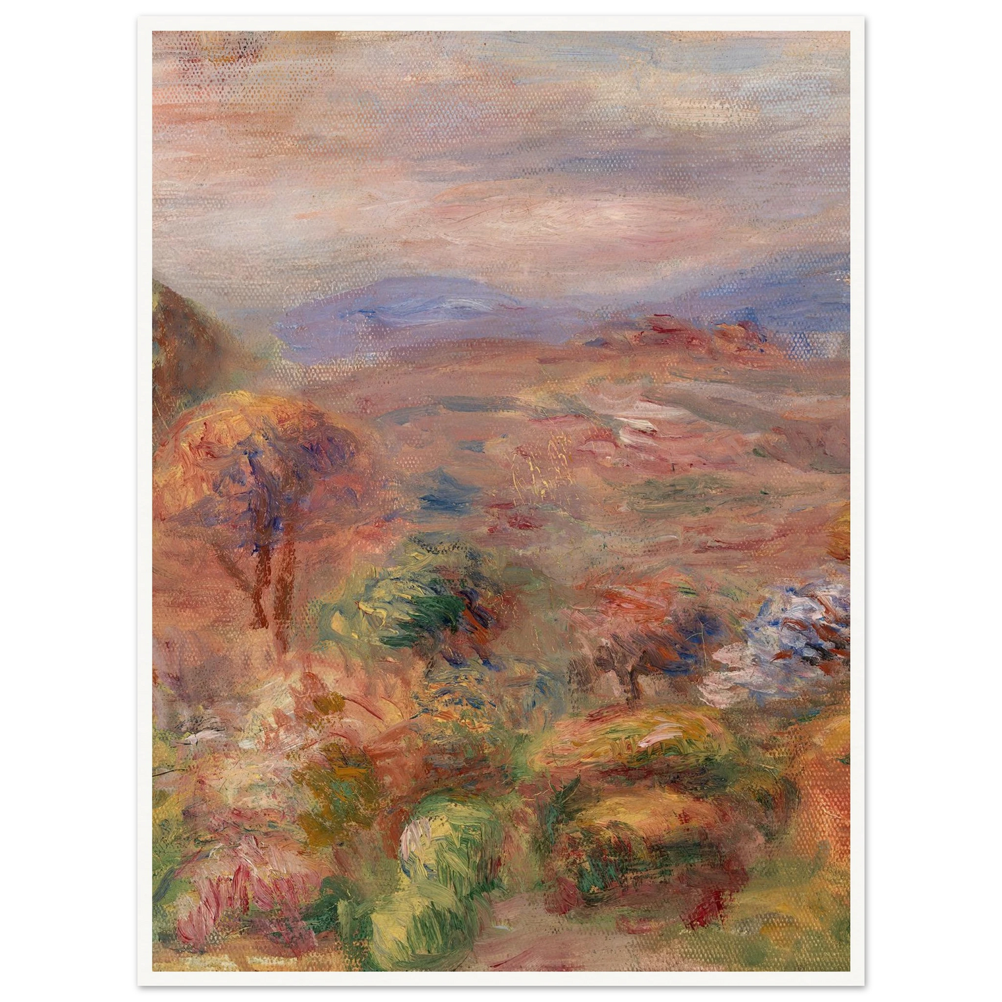 Landscape (Paysage) (c. 1911) Art Print | Pierre Auguste Renoir-Quipham Collections