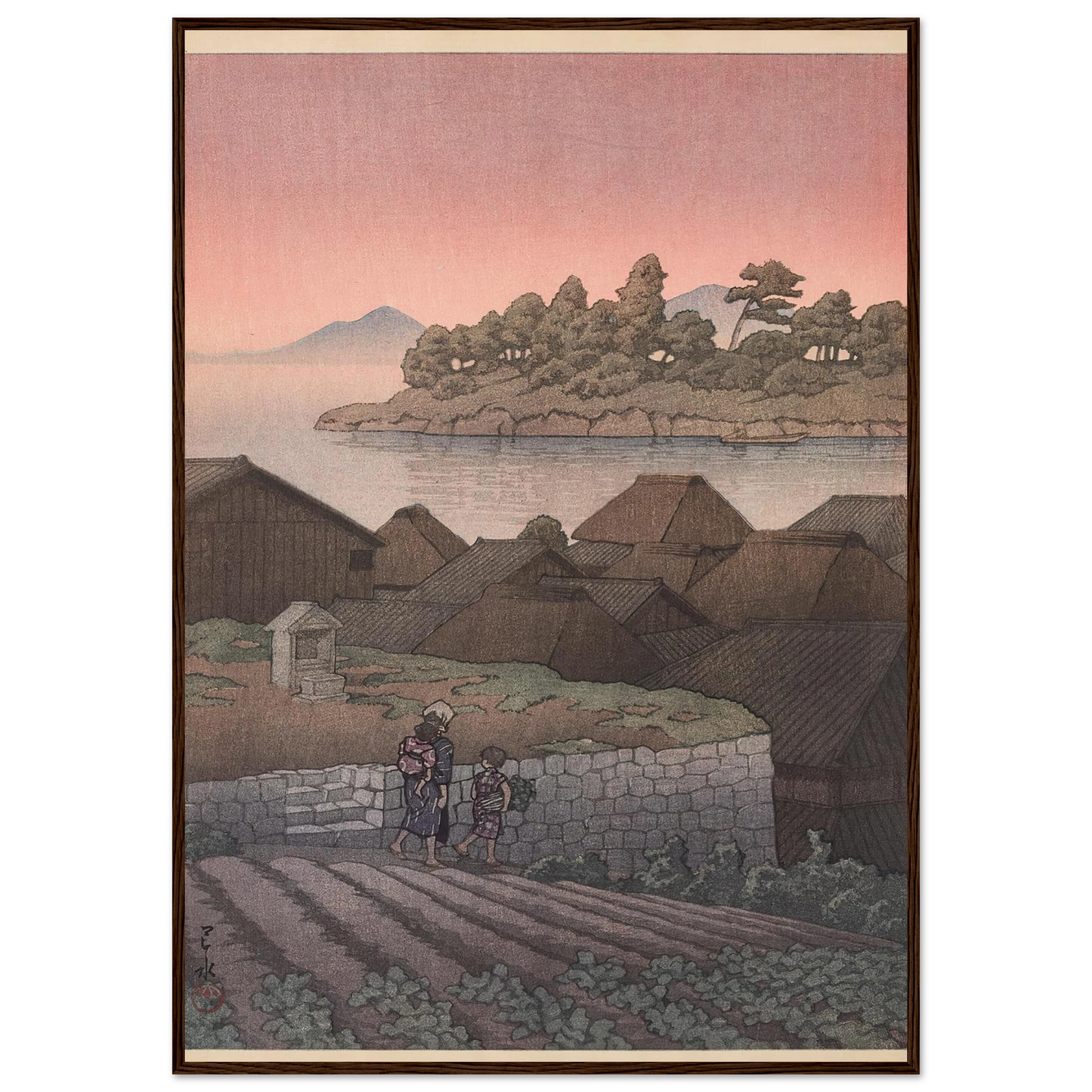 Amakusa Honryo (1937) Art Print | Kawase Hasui-Quipham Collections