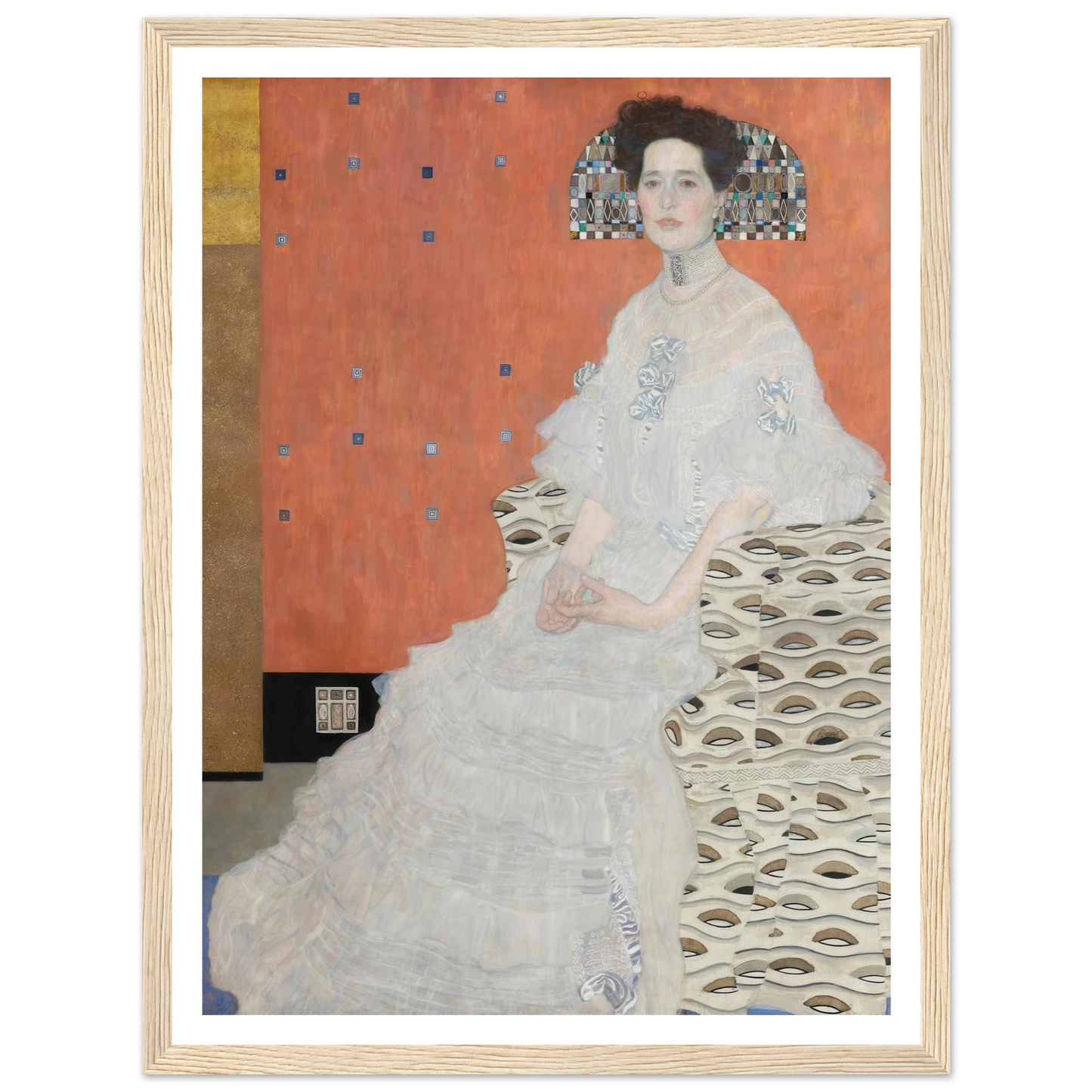 Fritza Riedler (1906) Art Print | Gustav Klimt-Quipham Collections