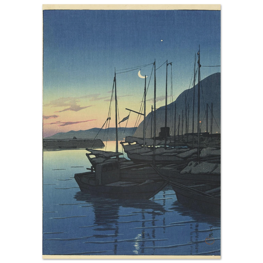 Beppu no asa (Dawn at Beppu) (1928) Art Print | Kawase Hasui-Quipham Collections