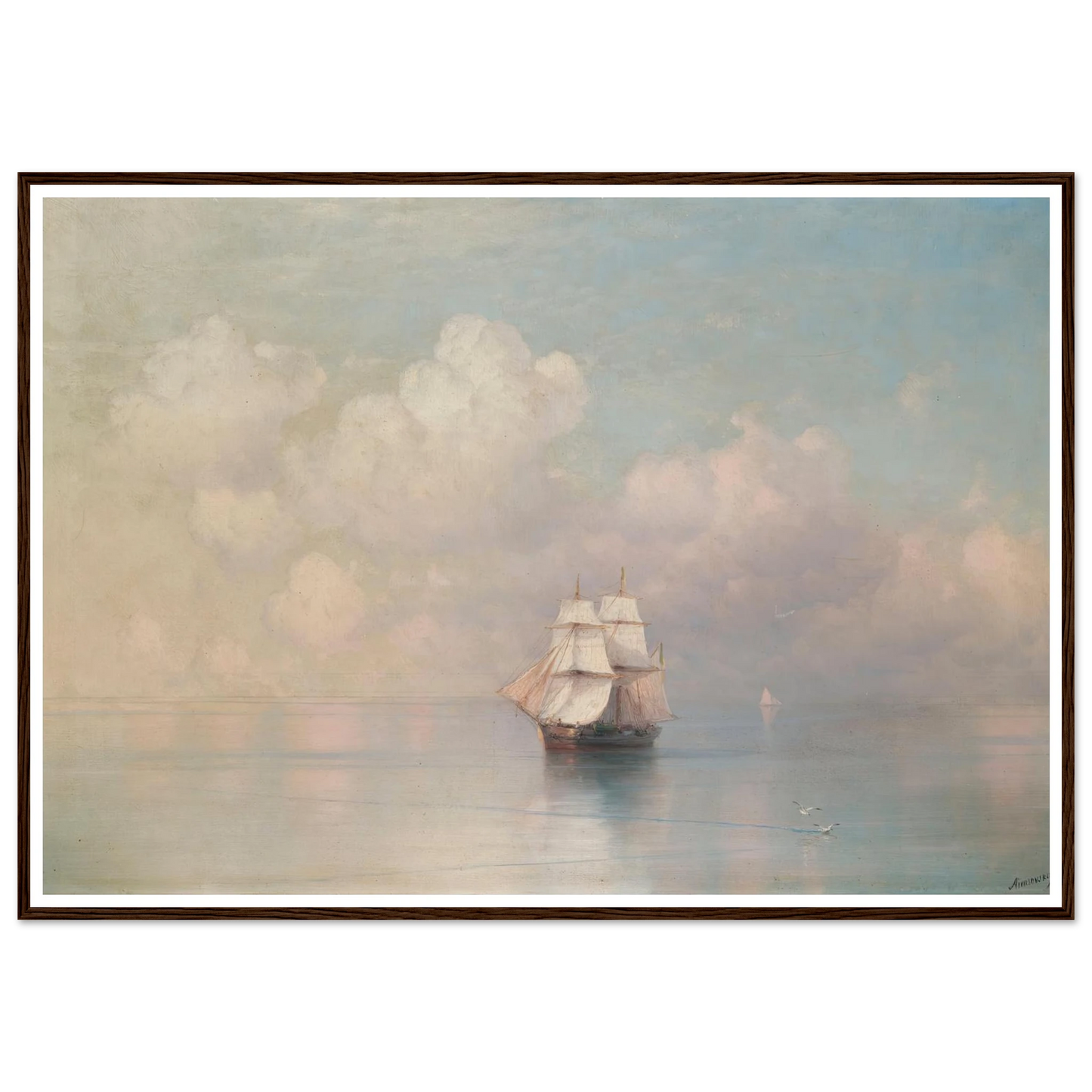 Calm Seas Art Print | Ivan Konstantinovich Aivazovsky-Quipham Collections