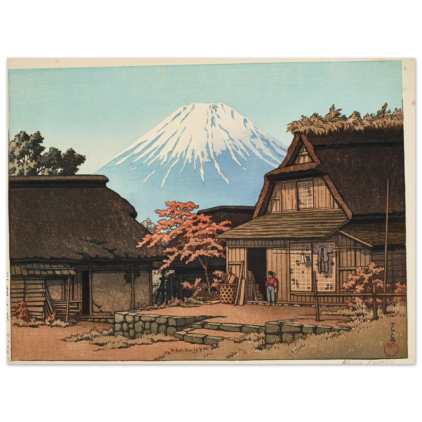 Hirano no aki (Autumn at Hirano) (1945) Art Print | Kawase Hasui-Quipham Collections
