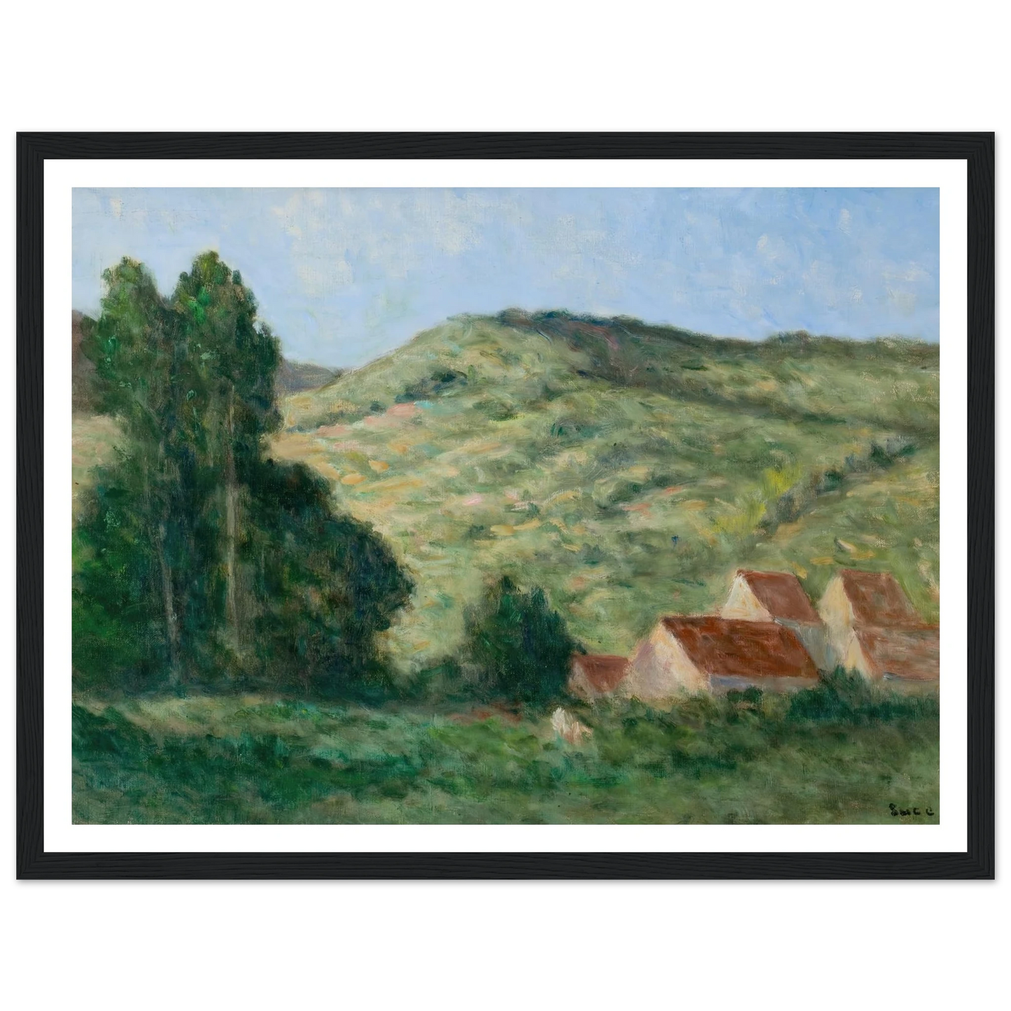 Le Riviere Art Print | Maximilien Luce-Quipham Collections