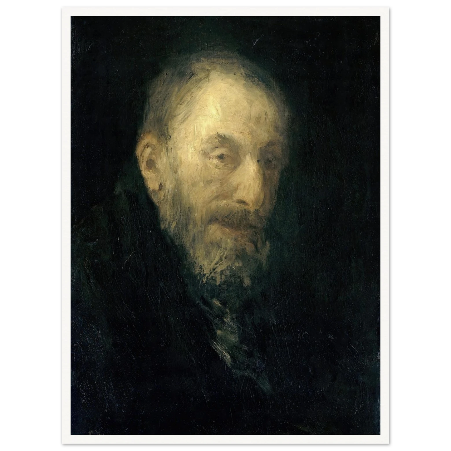 ‘Old Isaac’ (1896) Art Print | Jozef Israels-Quipham Collections