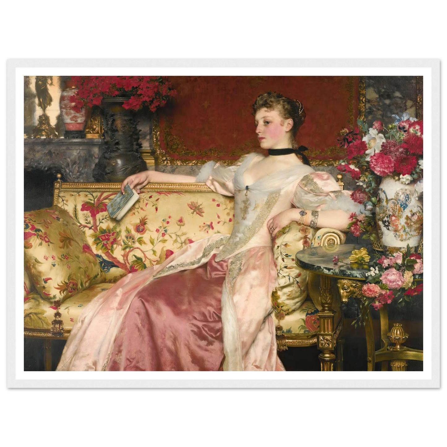 A moment of repose (1890) Art Print | Wladyslaw Czachorski-Quipham Collections