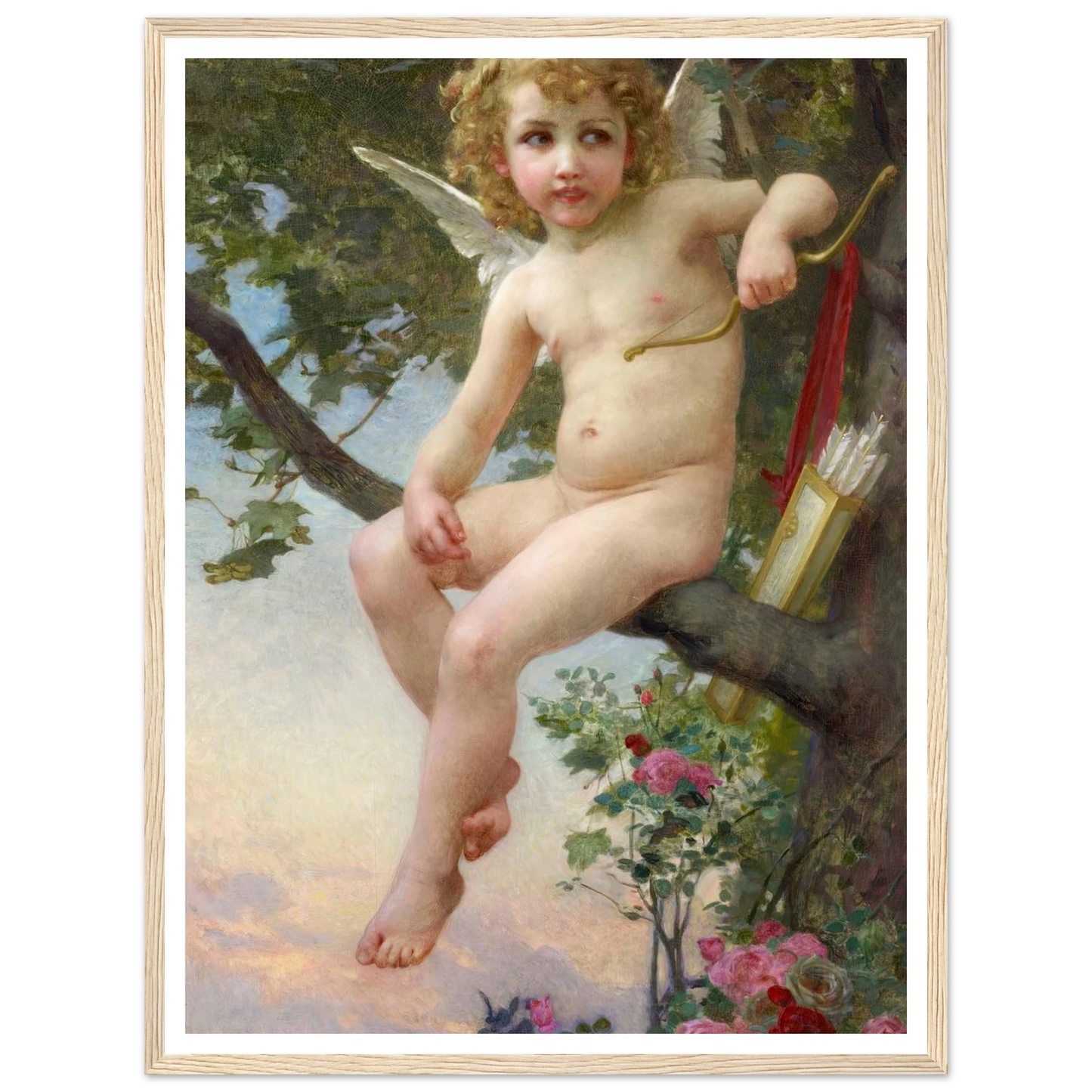 Cupid Art Print | Guillaume Seignac-Quipham Collections