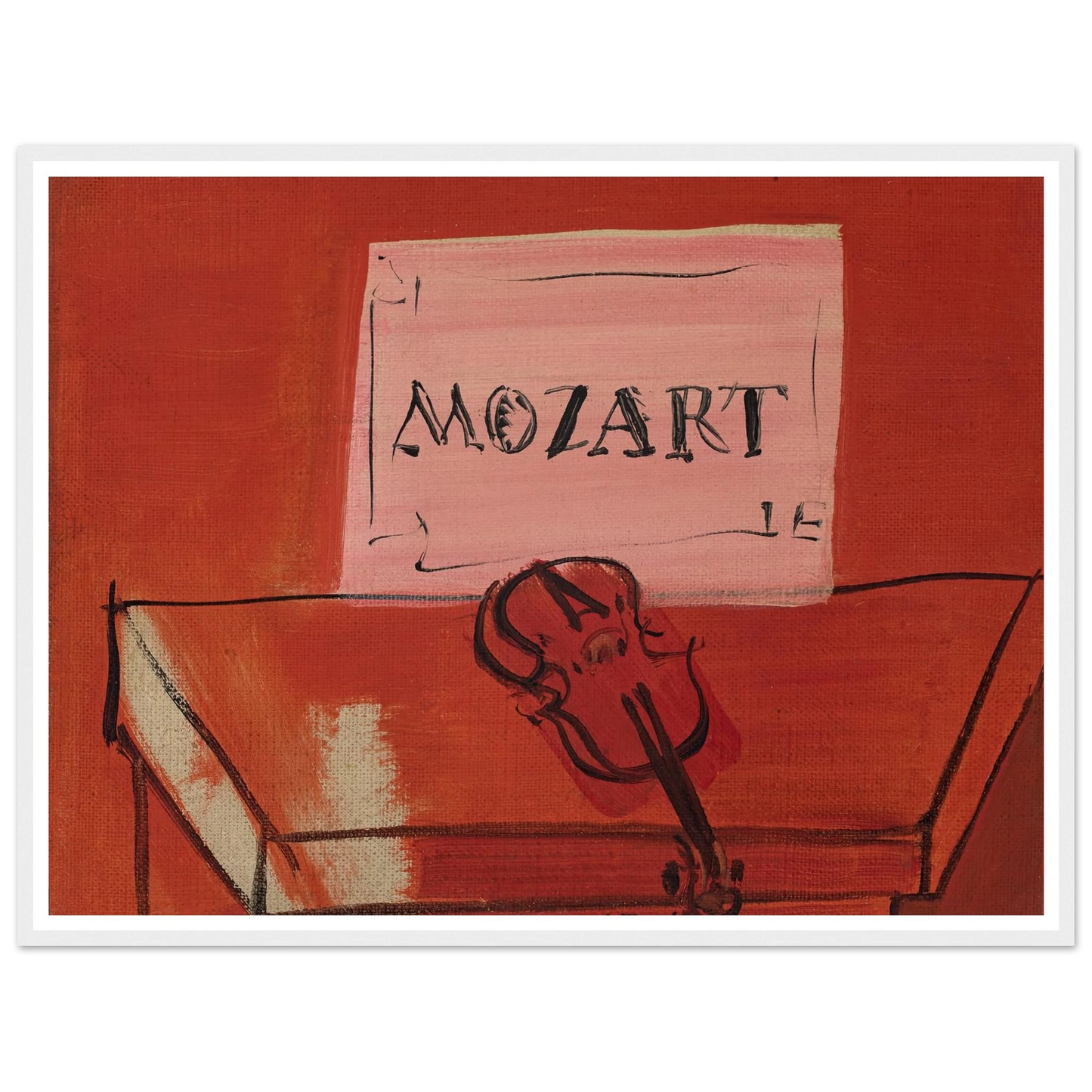 Le petit Mozart (1949) Art Print | Raoul Dufy-Quipham Collections