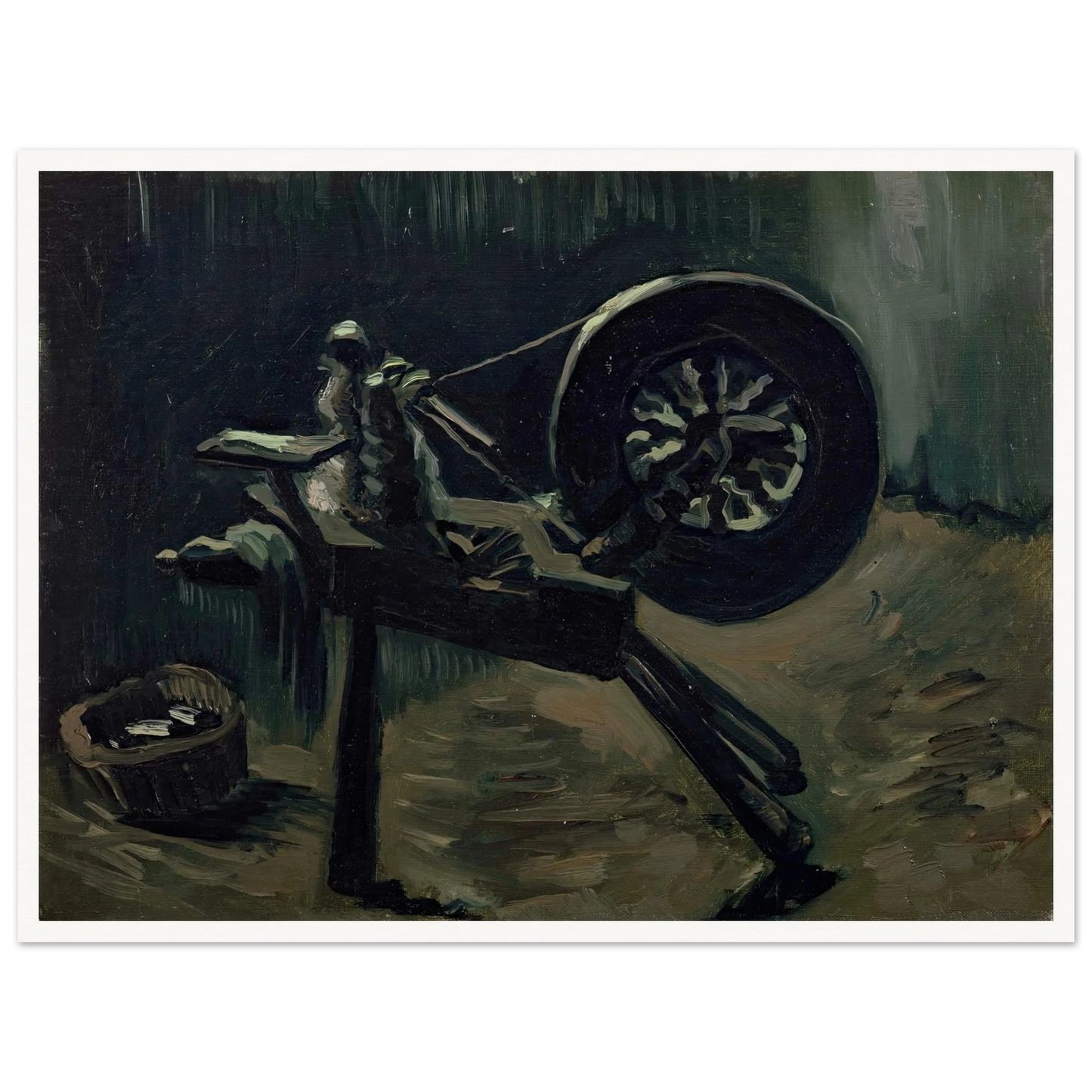 Bobbin winder (1885) Art Print | Vincent van Gogh-Quipham Collections