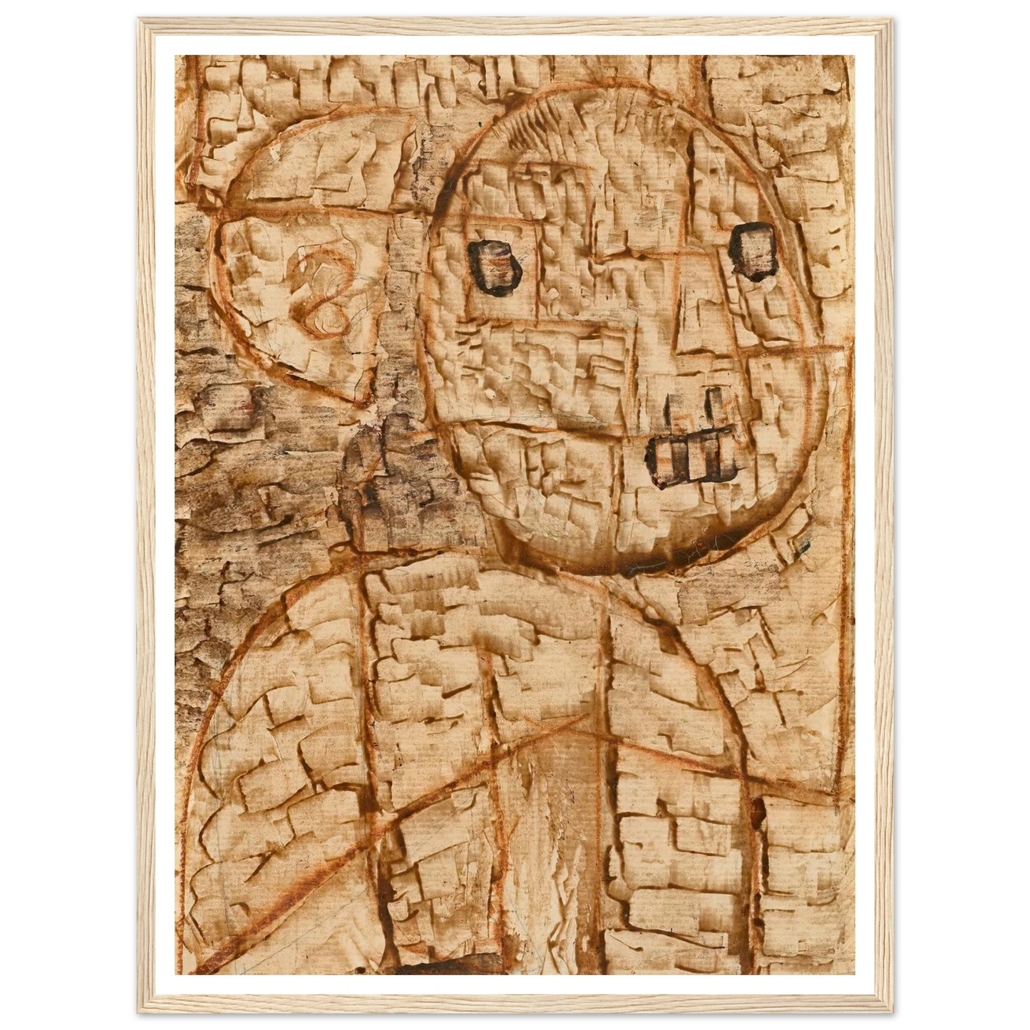 Hörender (1934) Art Print | Paul Klee-Quipham Collections
