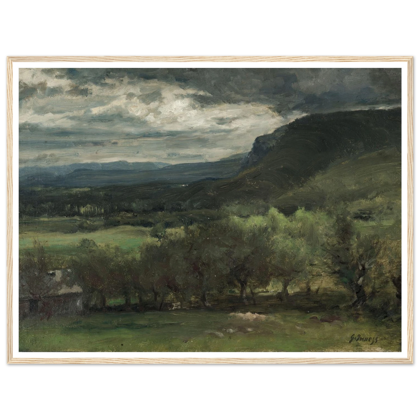 Montclair, New Jersey (c. 1878) Art Print | George Inness-Quipham Collections