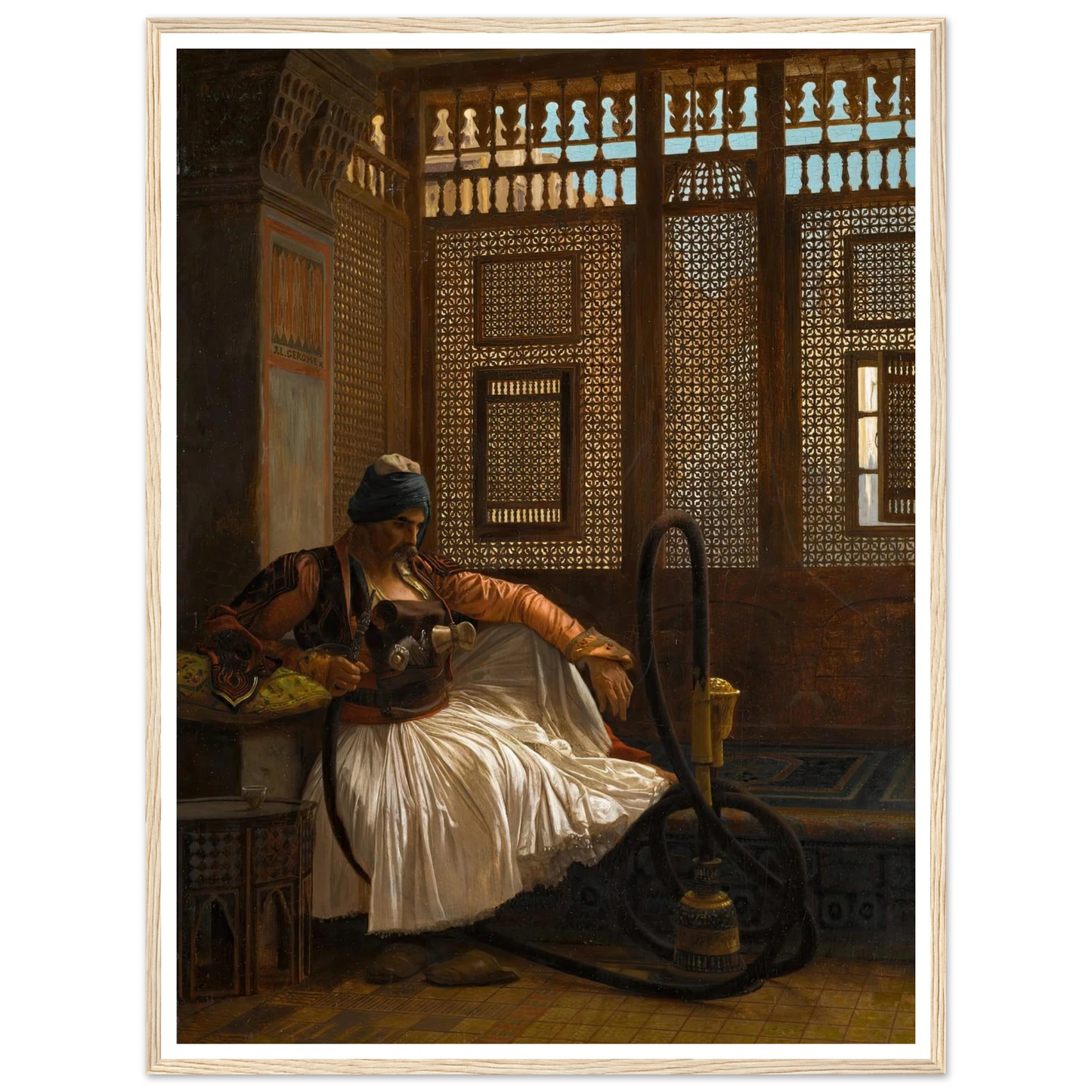 Arnaut at Rest Art Print | Jean Leon Gerome-Quipham Collections
