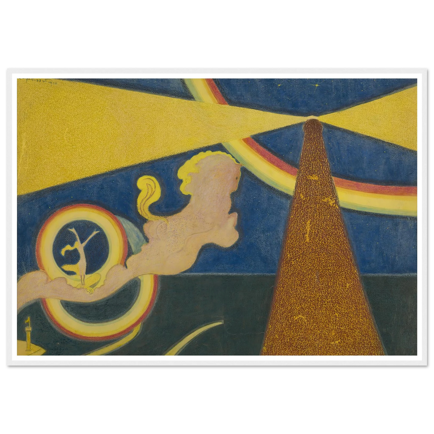 De vuurtoren (1910) Art Print | Leon Spilliaert-Quipham Collections