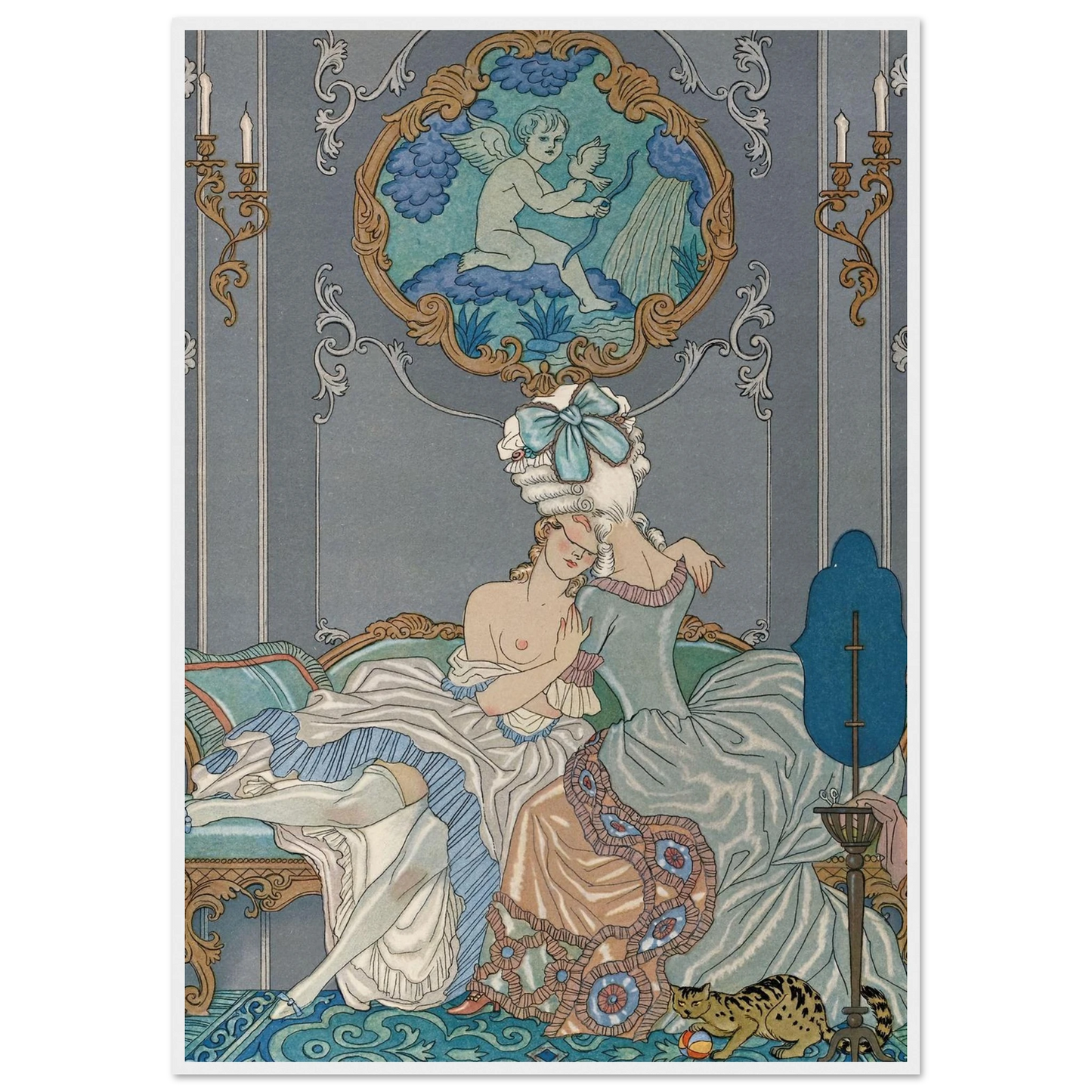 Liaisons dangereuses (1934) Art Print | George Barbier-Quipham Collections