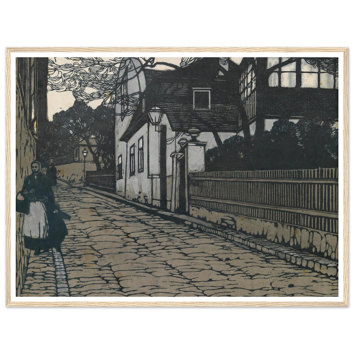 Landschaftsbild (Wien XIX., Hohe Warte) Art Print | Carl Moll-Quipham Collections