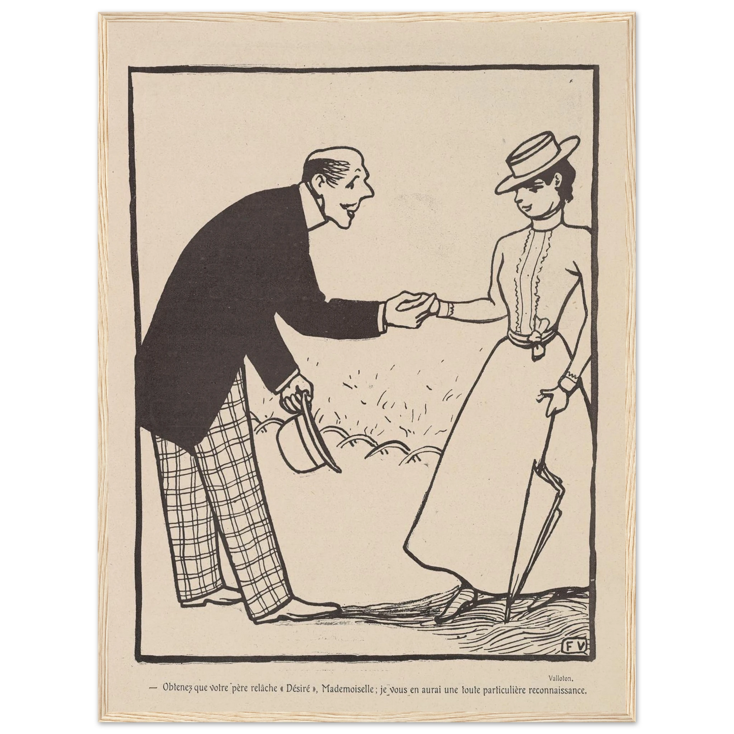 1er août 1903 Art Print | Felix Vallotton-Quipham Collections
