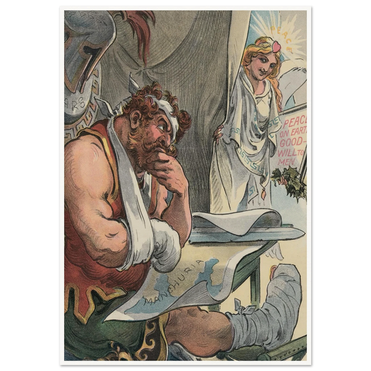 A Christmas call - Framed Poster - 30x40 cm / 12x16″ - Black frame
