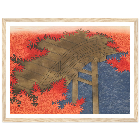 A Thousand Grasses Pl.16 (1900) Art Print | Kamisaka Sekka - Framed Poster - 30x40 cm / 12x16″ - Black frame