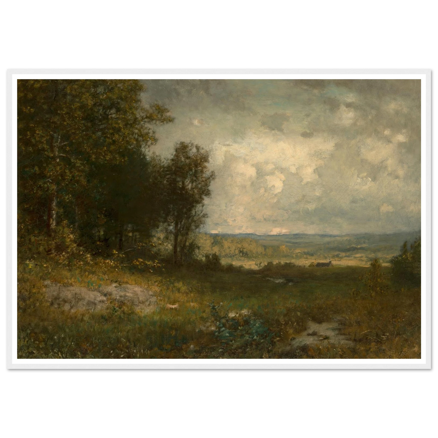 End of Summer (circa 1880-1892) Art Print | Alexander Helwig Wyant-Quipham Collections