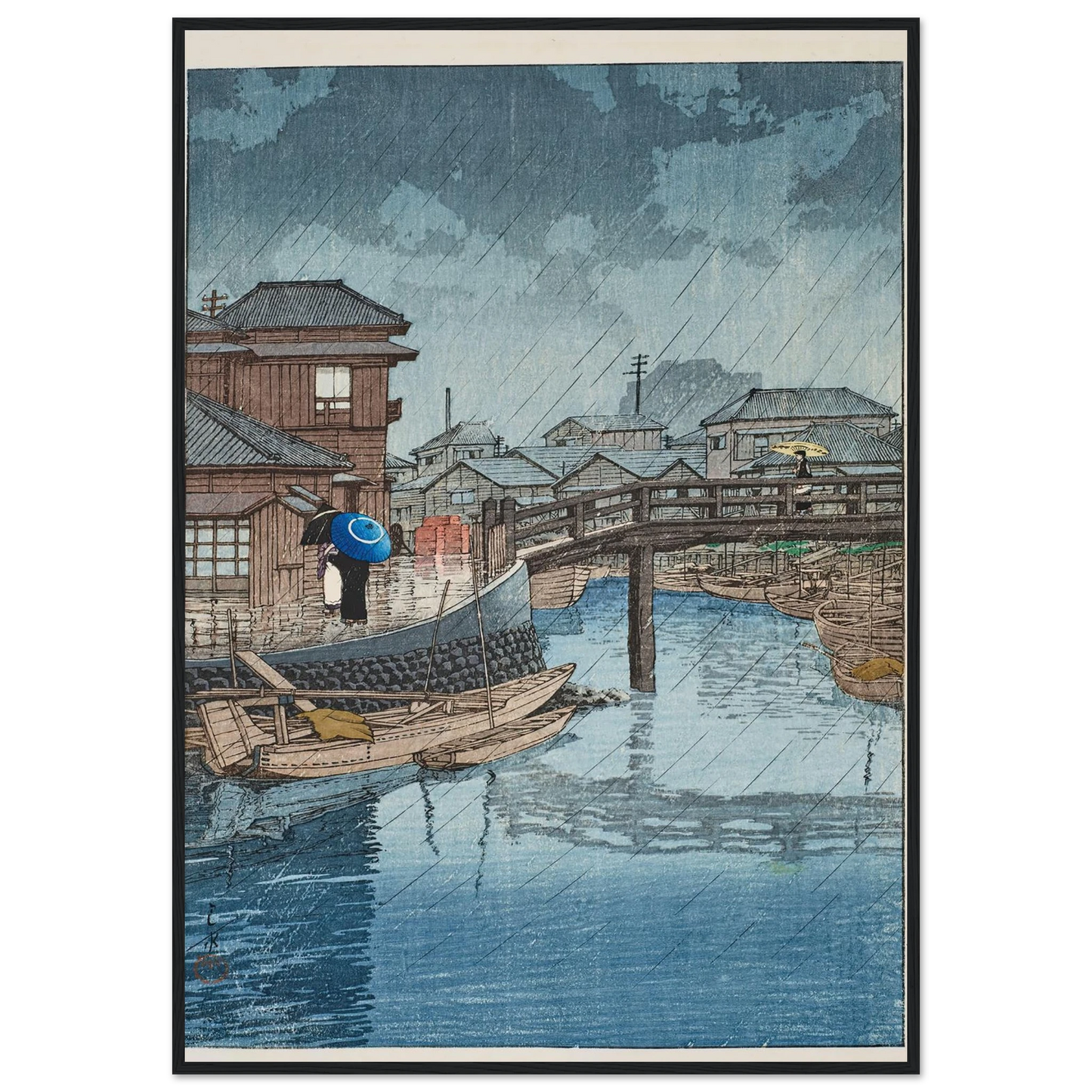 Shinagawa (1931) Art Print | Kawase Hasui-Quipham Collections