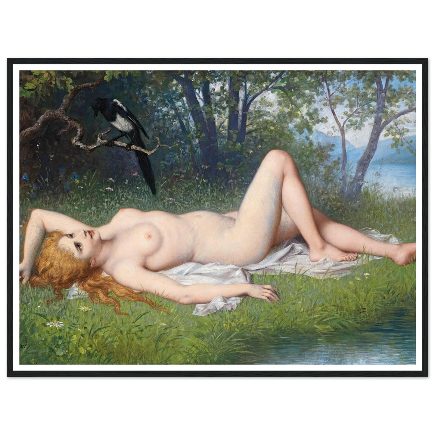 Die Elster Art Print | Carl Schweninger Jr-Quipham Collections