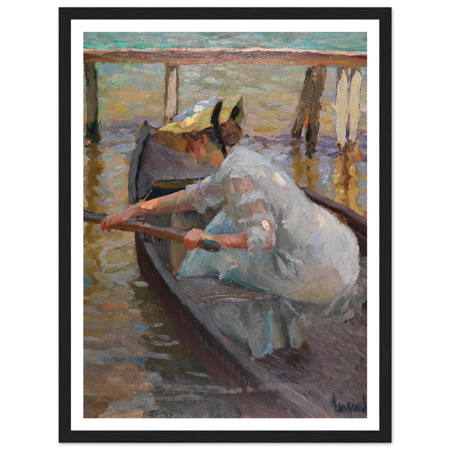 Evening trip (1920) Art Print | Edward Cucue-Quipham Collections