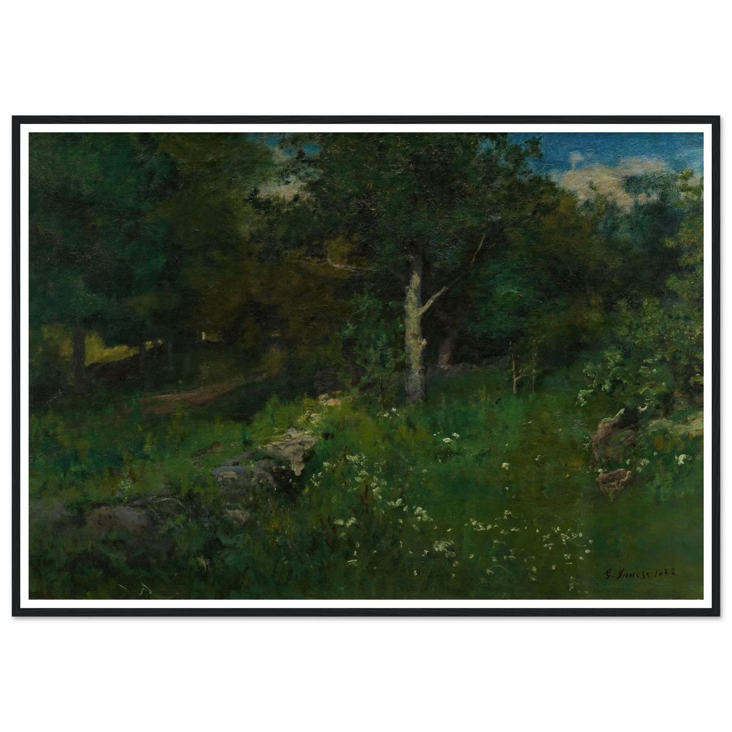 Summer Foliage (1883) Art Print | George Inness-Quipham Collections