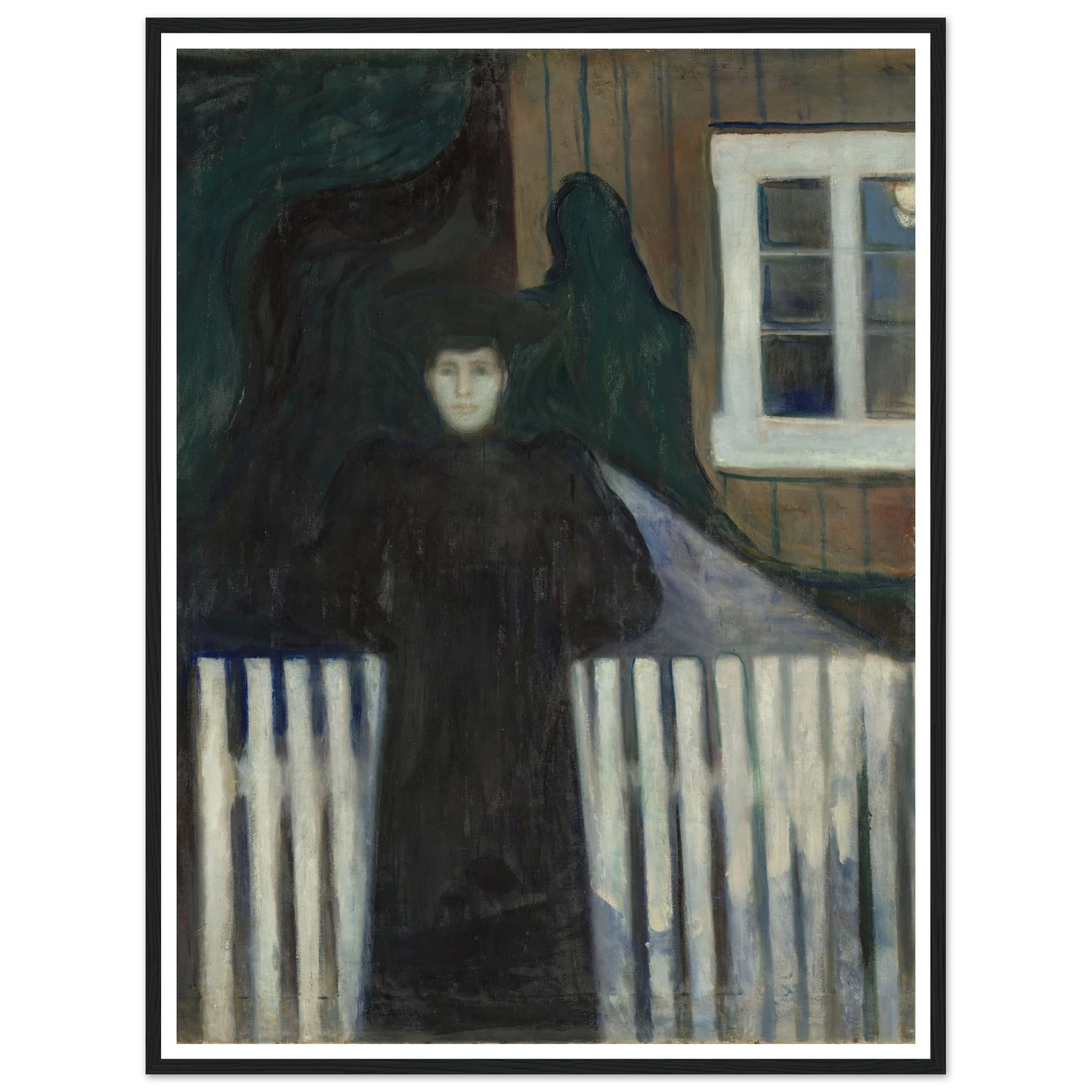 Moonlight (1893) Art Print | Edvard Munch-Quipham Collections