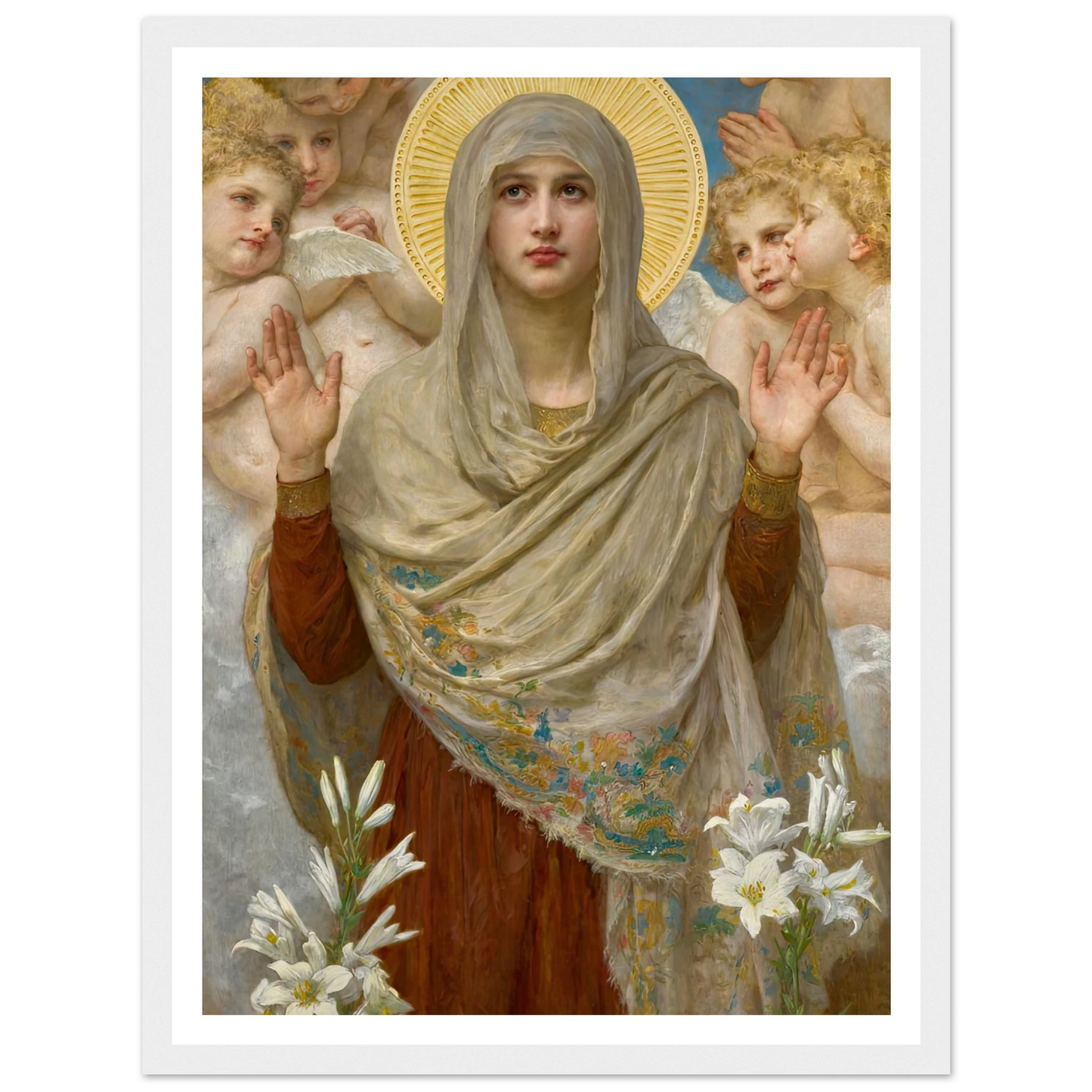 Ora Pro Nobis (1903) Art Print | William Bouguereau-Quipham Collections