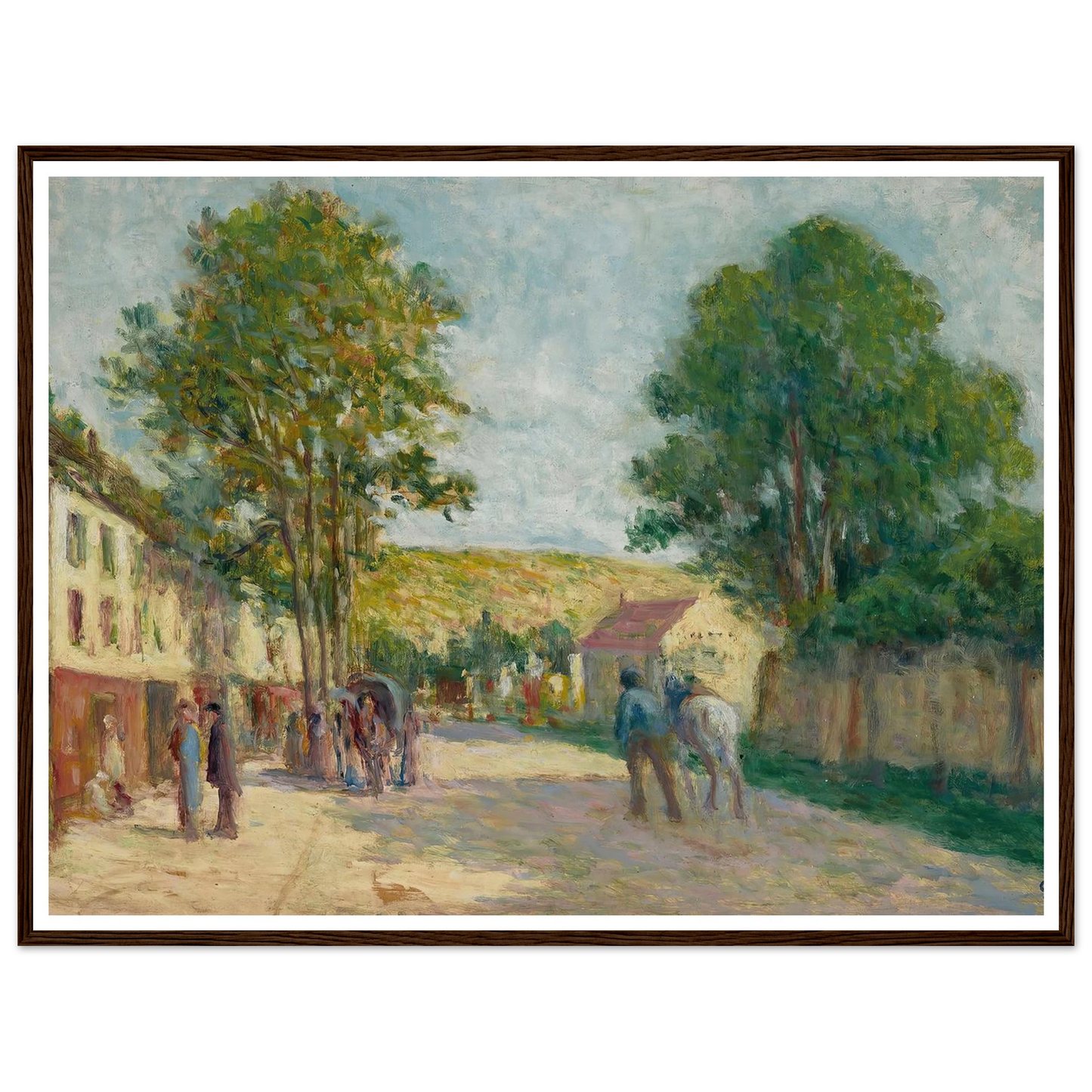 Environs de Paris Art Print | Maximilien Luce-Quipham Collections