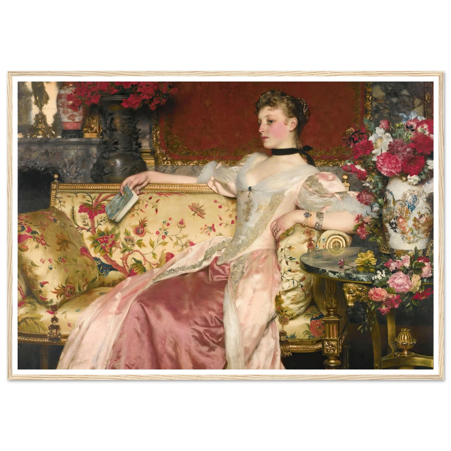 A moment of repose (1890) Art Print | Wladyslaw Czachorski-Quipham Collections