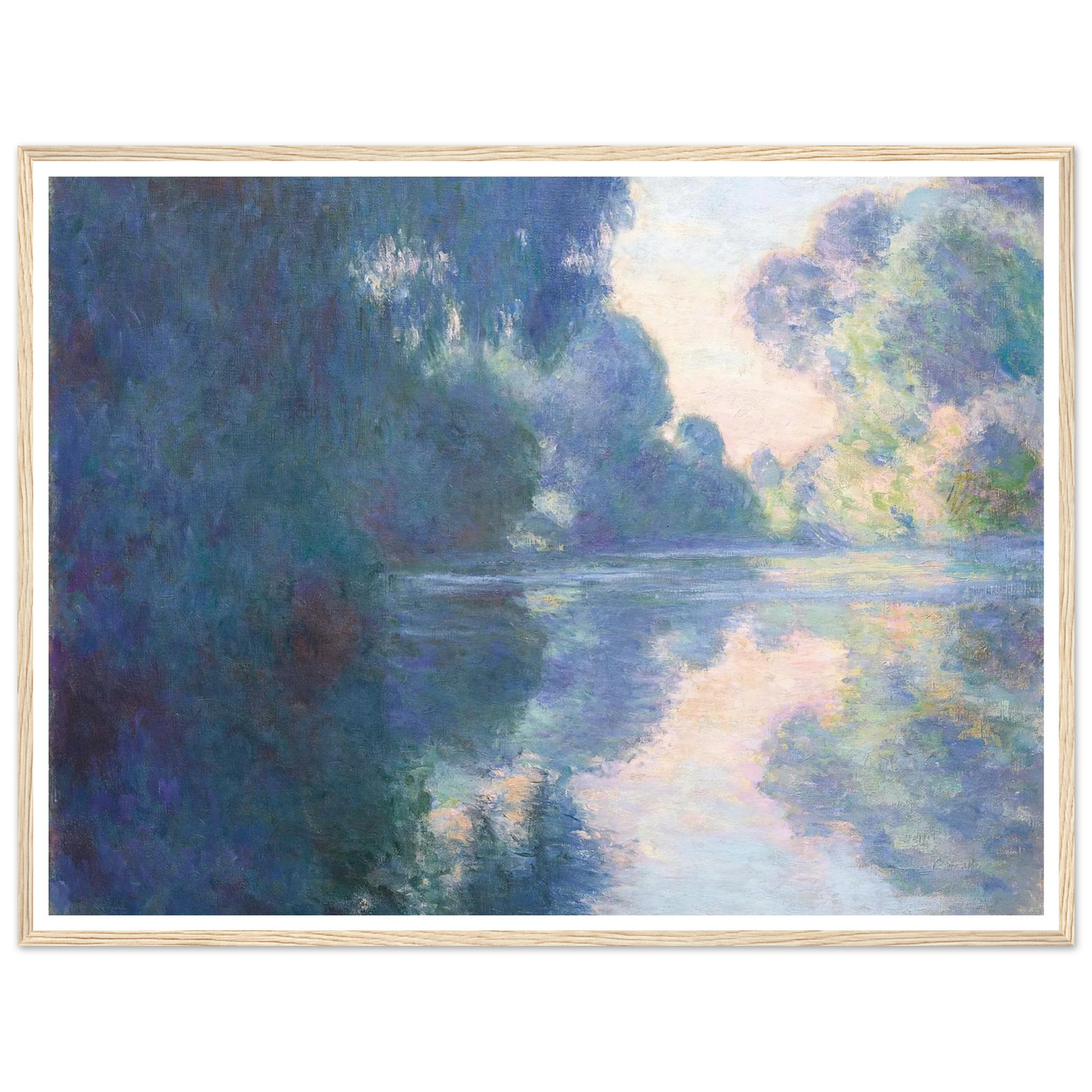 Matinée sur la Seine (1897) Art Print | Claude Monet-Quipham Collections