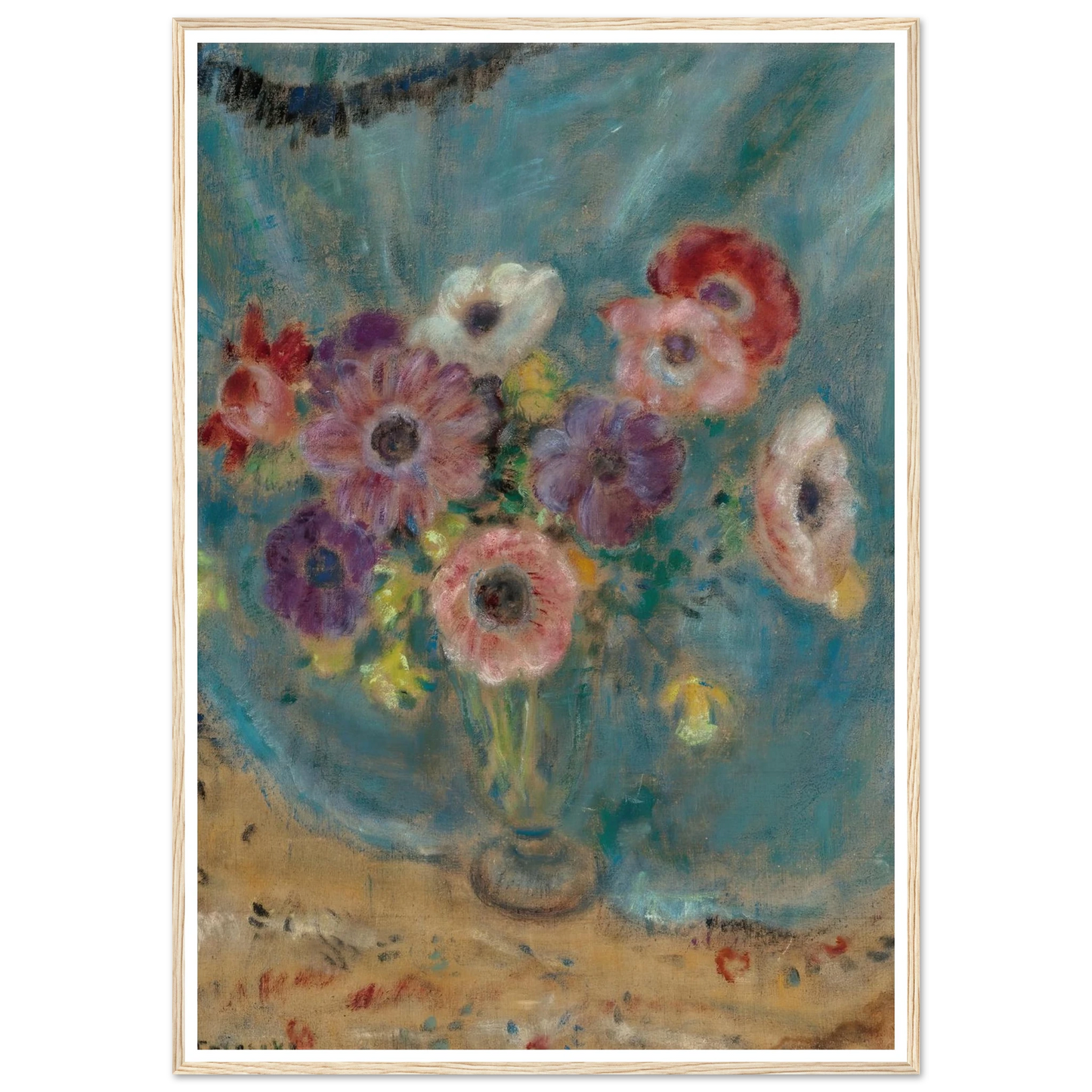 Floral Still Life Art Print | Frederick Carl Frieseke-Quipham Collections