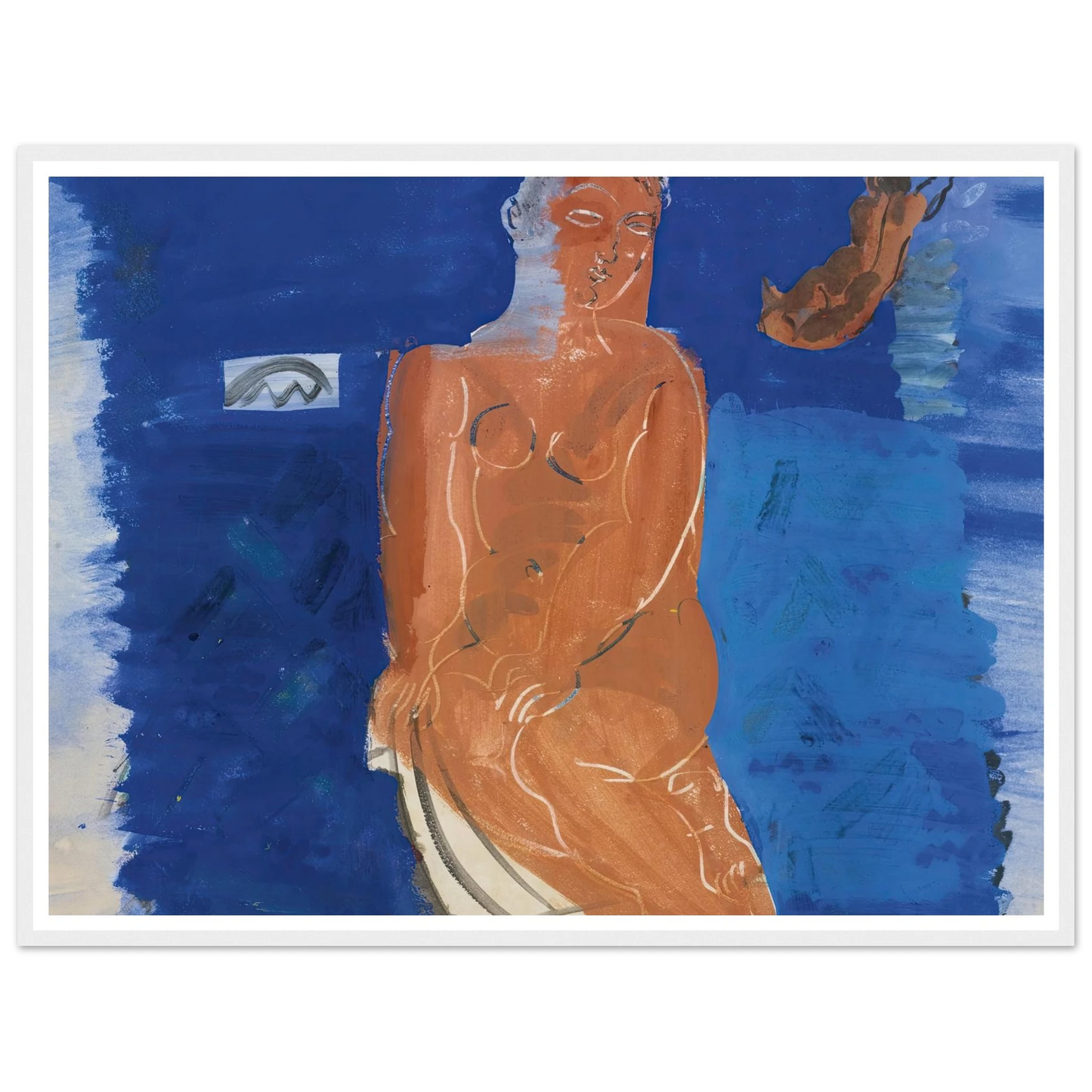 Amphitrite (circa 1925-1938) Art Print | Raoul Dufy-Quipham Collections