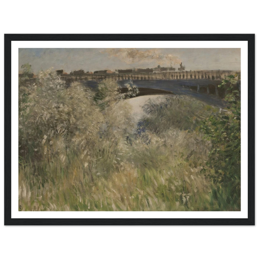 Le Pont d` Argenteuil (1875) Art Print | Claude Monet-Quipham Collections